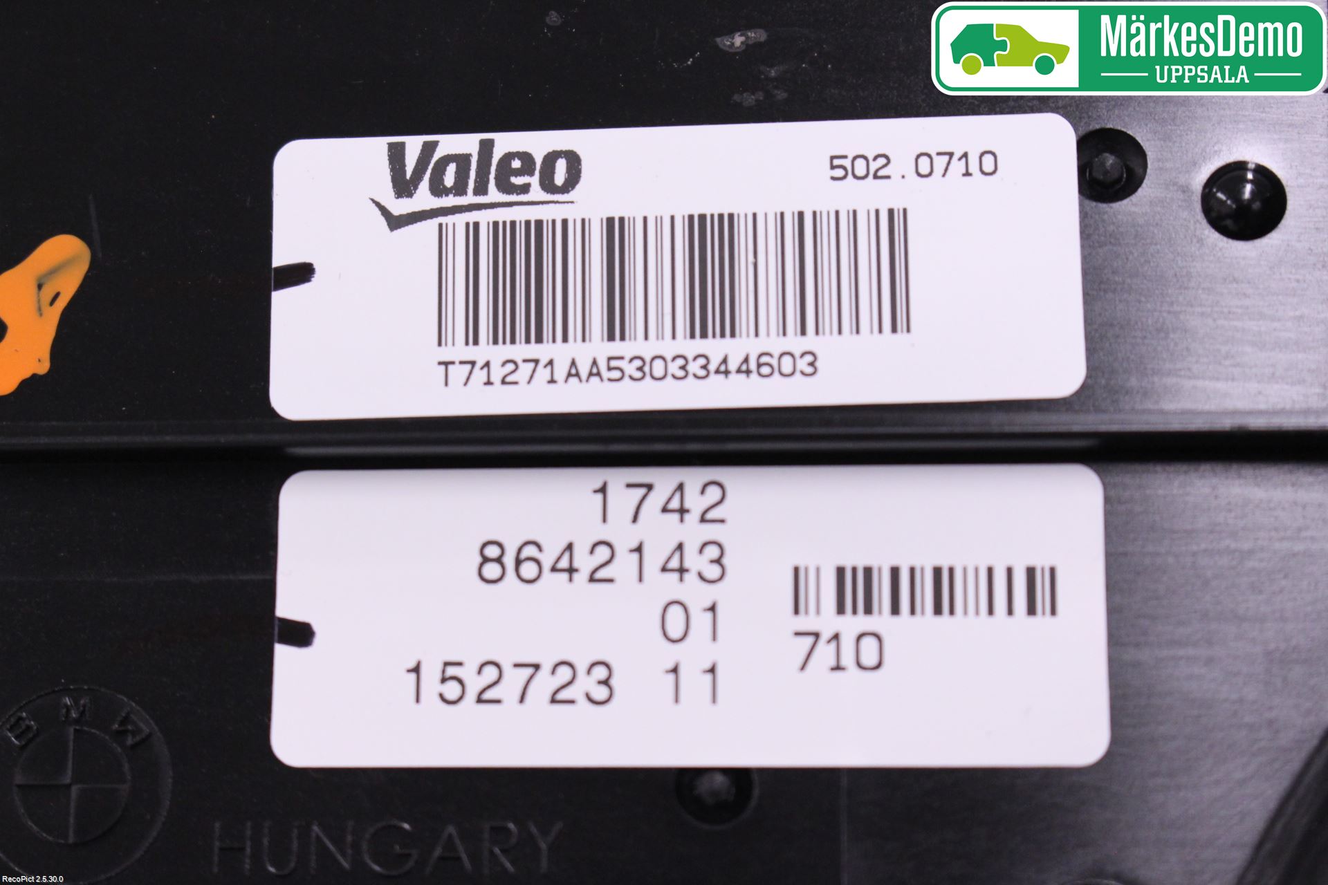 BMW i3 I01 13-22 Kylfläkt El