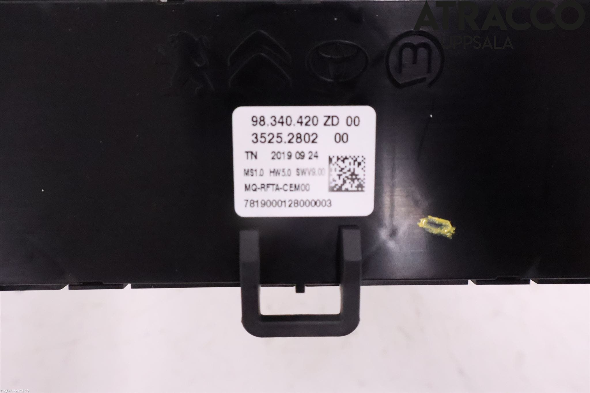 Peugeot PARTNER/E-PARTNER 19- Ac Styrenhet Ac Manöveren