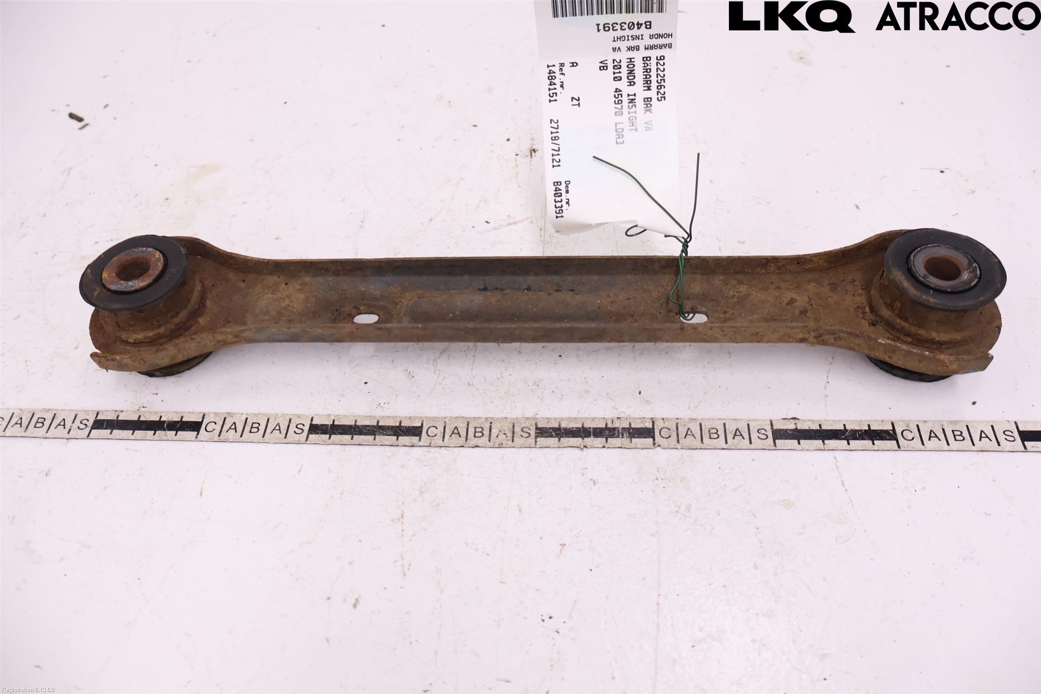 Honda INSIGHT Bärarm Bak Vänster