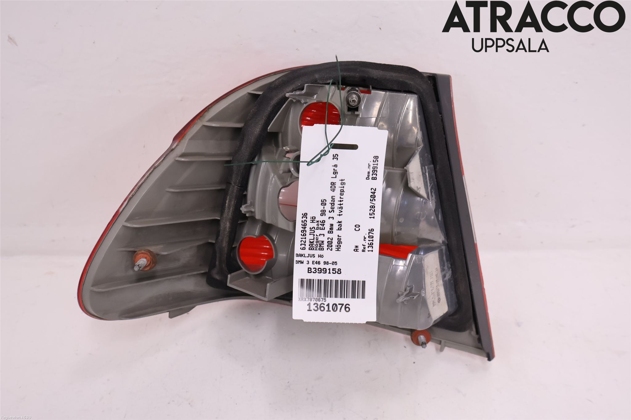 BMW 3 E46      98-05 Bakljus Höger