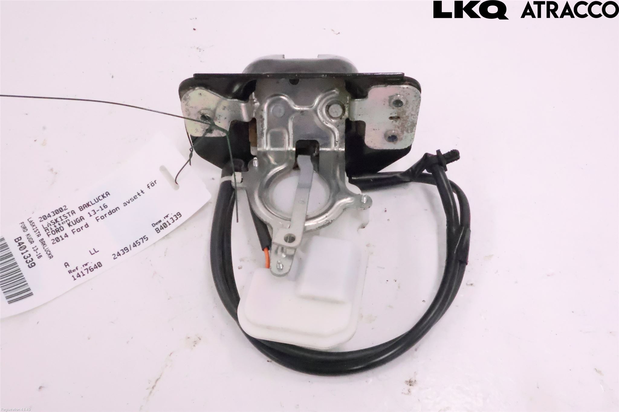 Ford KUGA 13-16 Låskista Baklucka