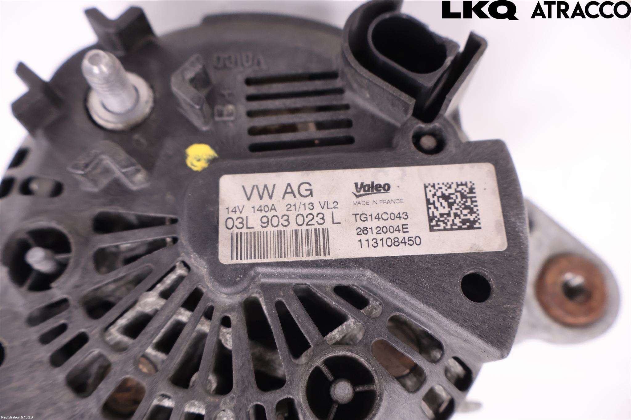 Audi A3/S3 8V 13-20 Generator