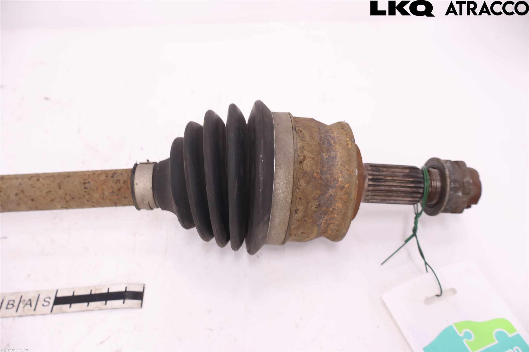 Fiat 500 07- Drivaxel Fram Höger