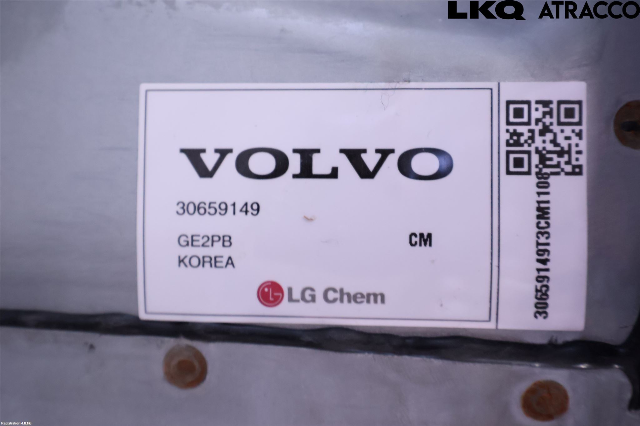 Volvo V60 11-13 Batteri Högspänning