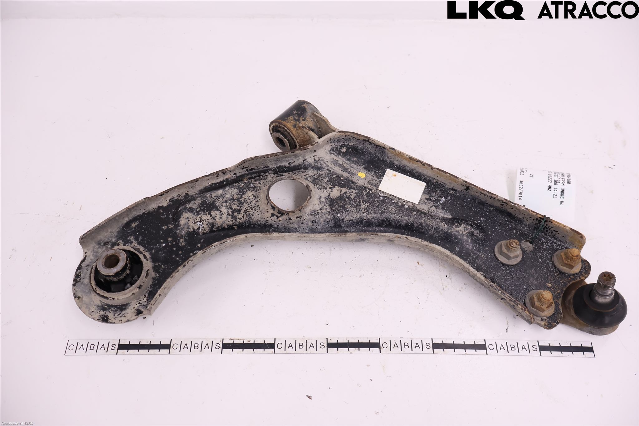 Peugeot 308 14-21 Bärarm Fram Undre Hö