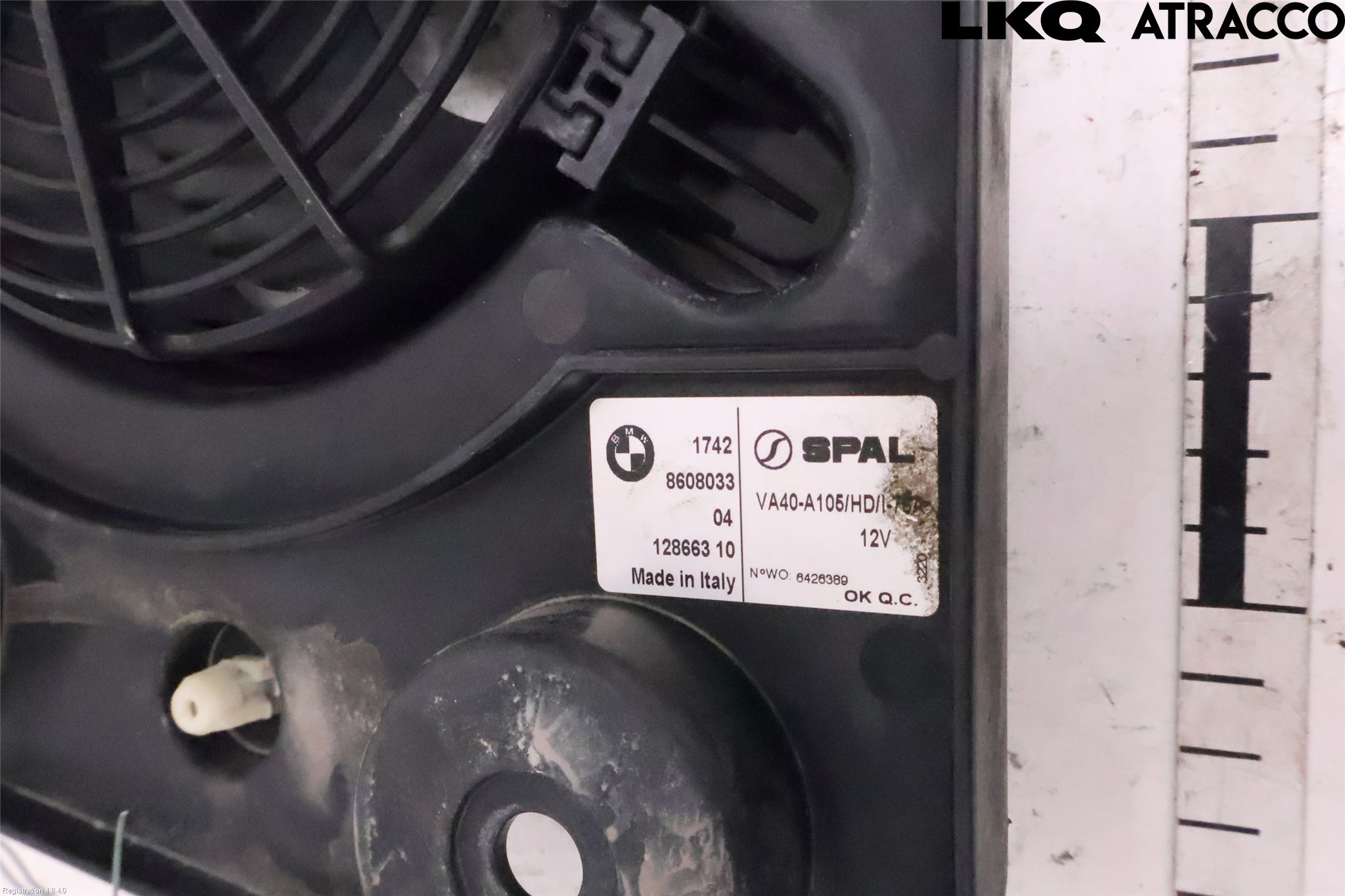 BMW i3 I01 13-22 Kylfläkt El