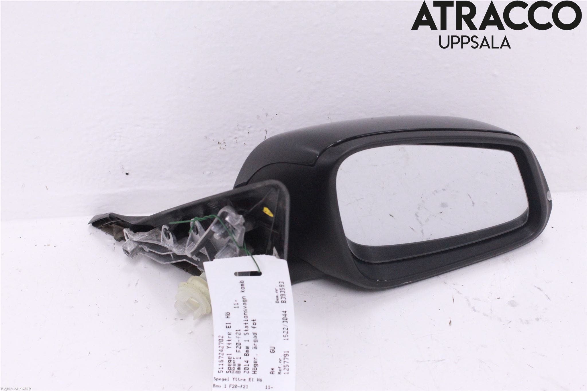 BMW 1 F20/F21 11-19 Spegel Yttre El Hö