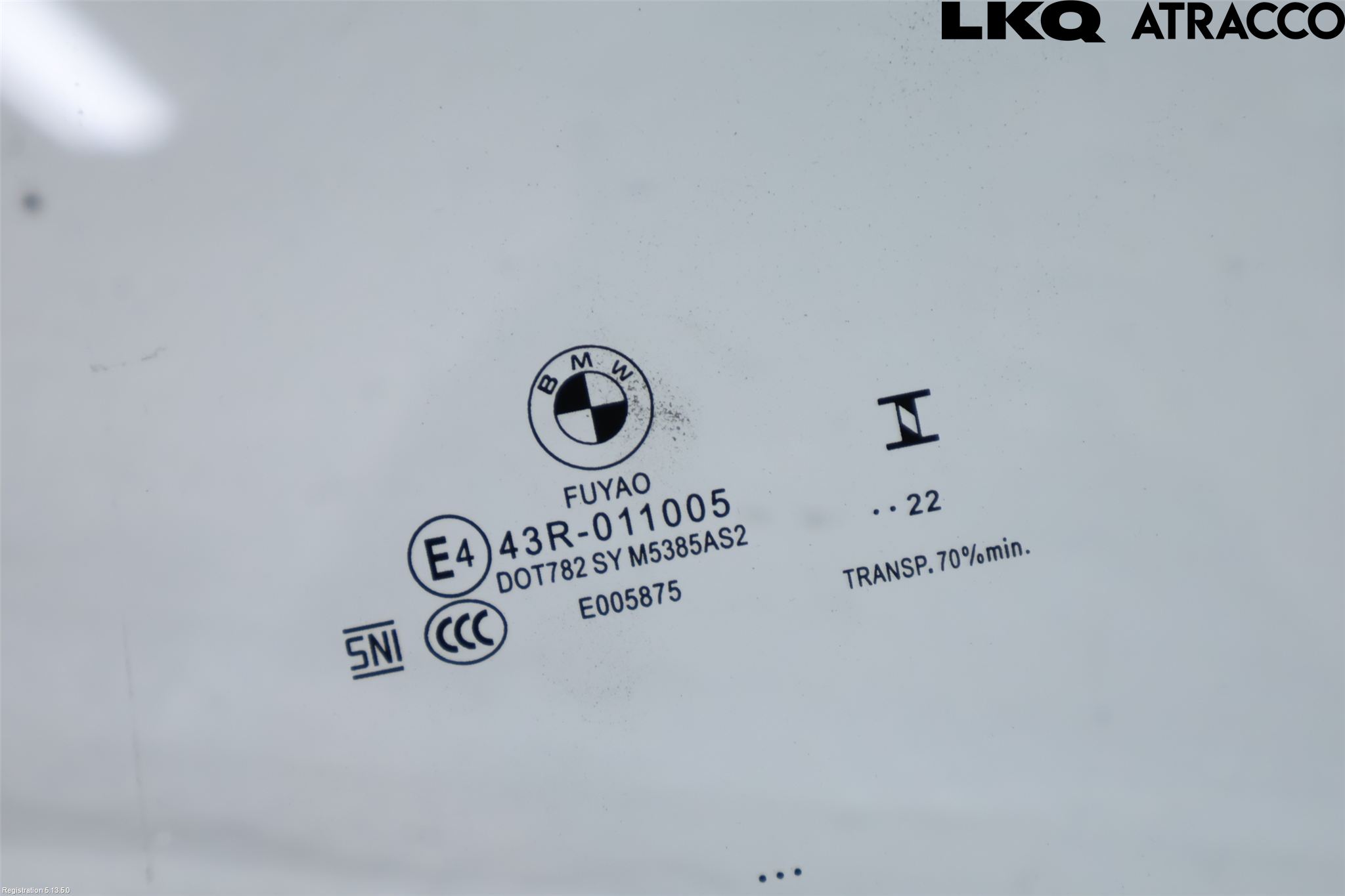 BMW 3 G20/G21/G80/G81 19- Dörruta Bak Vänster
