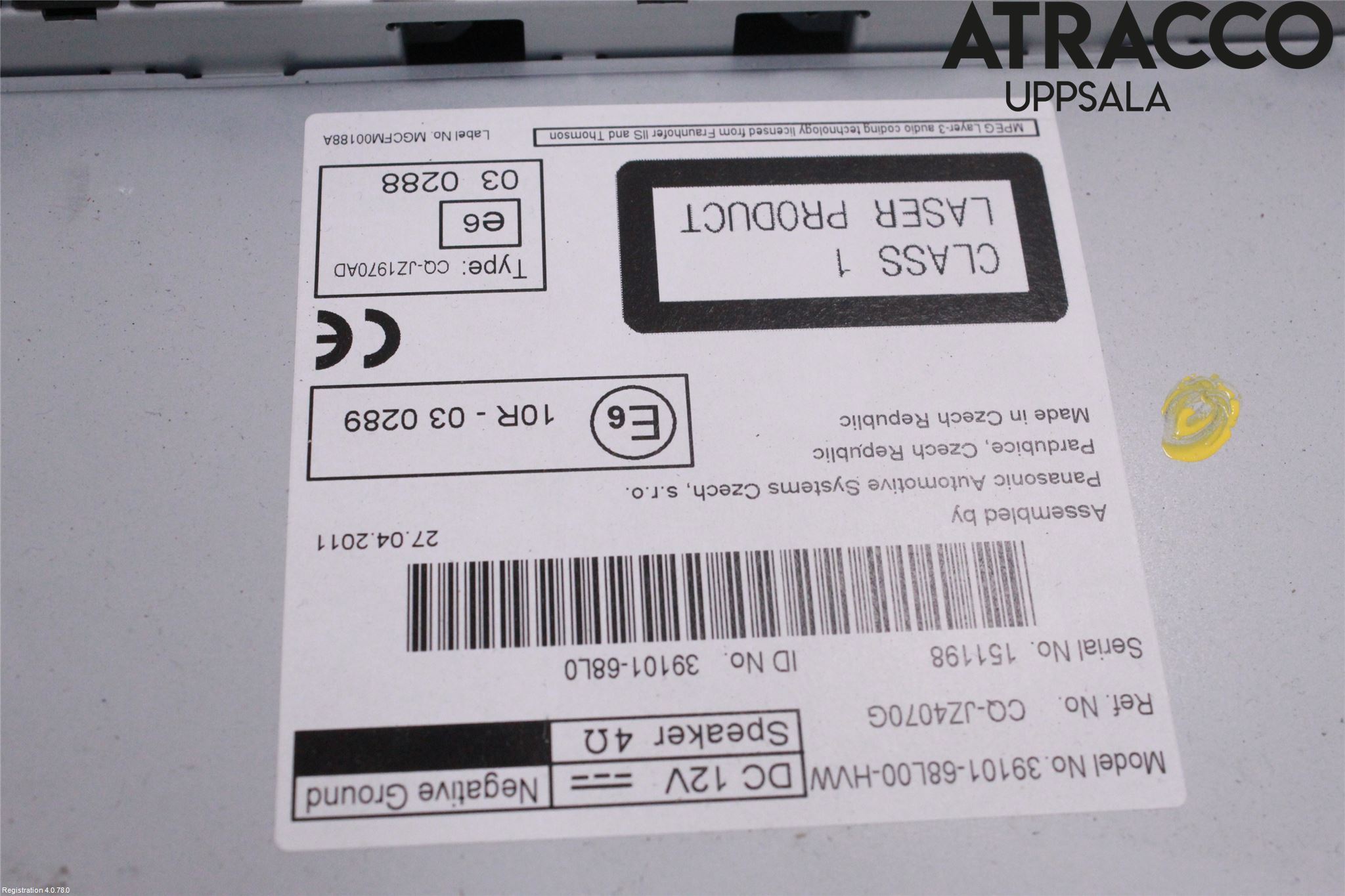 Suzuki SWIFT 11-16 Cd Radio - Multimediapanel