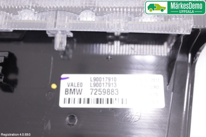 BMW 3 F30/F31/F80 12-19 Bromsljus Bakruta