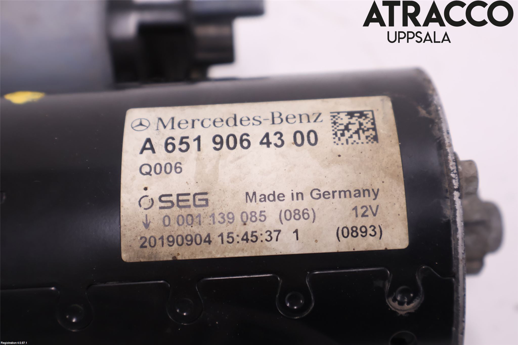Mercedes-Benz MB VITO/V-KLASS (W640,W447,W448) 14- Startmotor Diesel