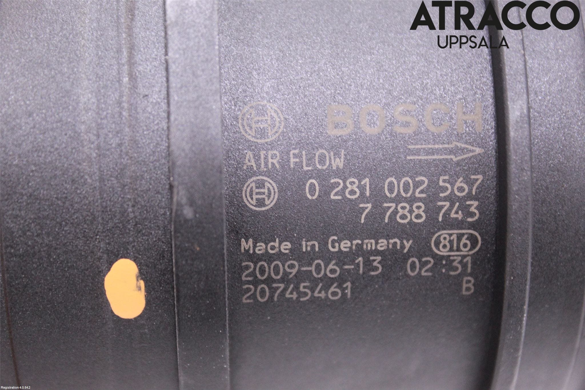 BMW 3 E90/91 SED/TOU 05-12 Injluftmassamätare