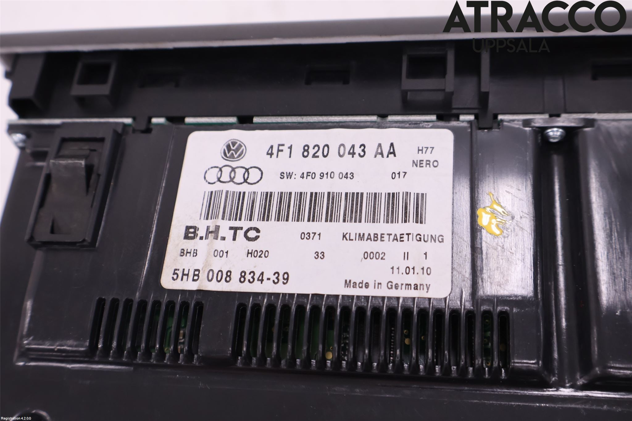 Audi A6/S6     05-11 Ac Styrenhet Ac Manöveren