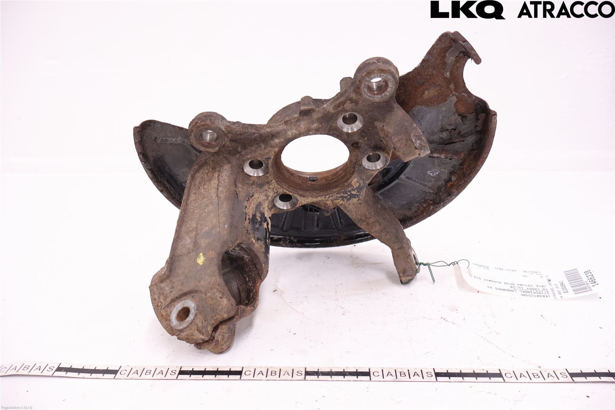 Volkswagen VW CADDY 16-20 Styrspindel Lagerhus Vä