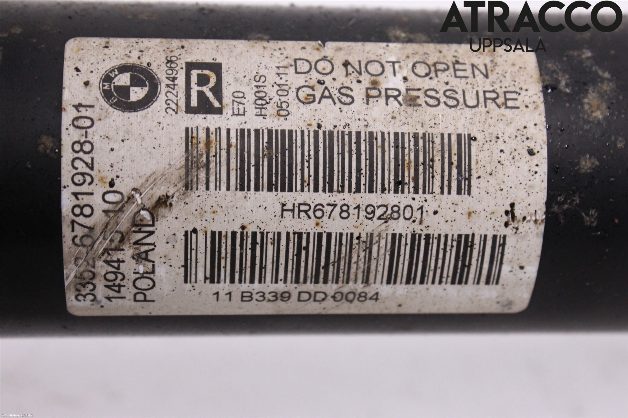 BMW X5 E70 07-13 Stötdämpare Bak