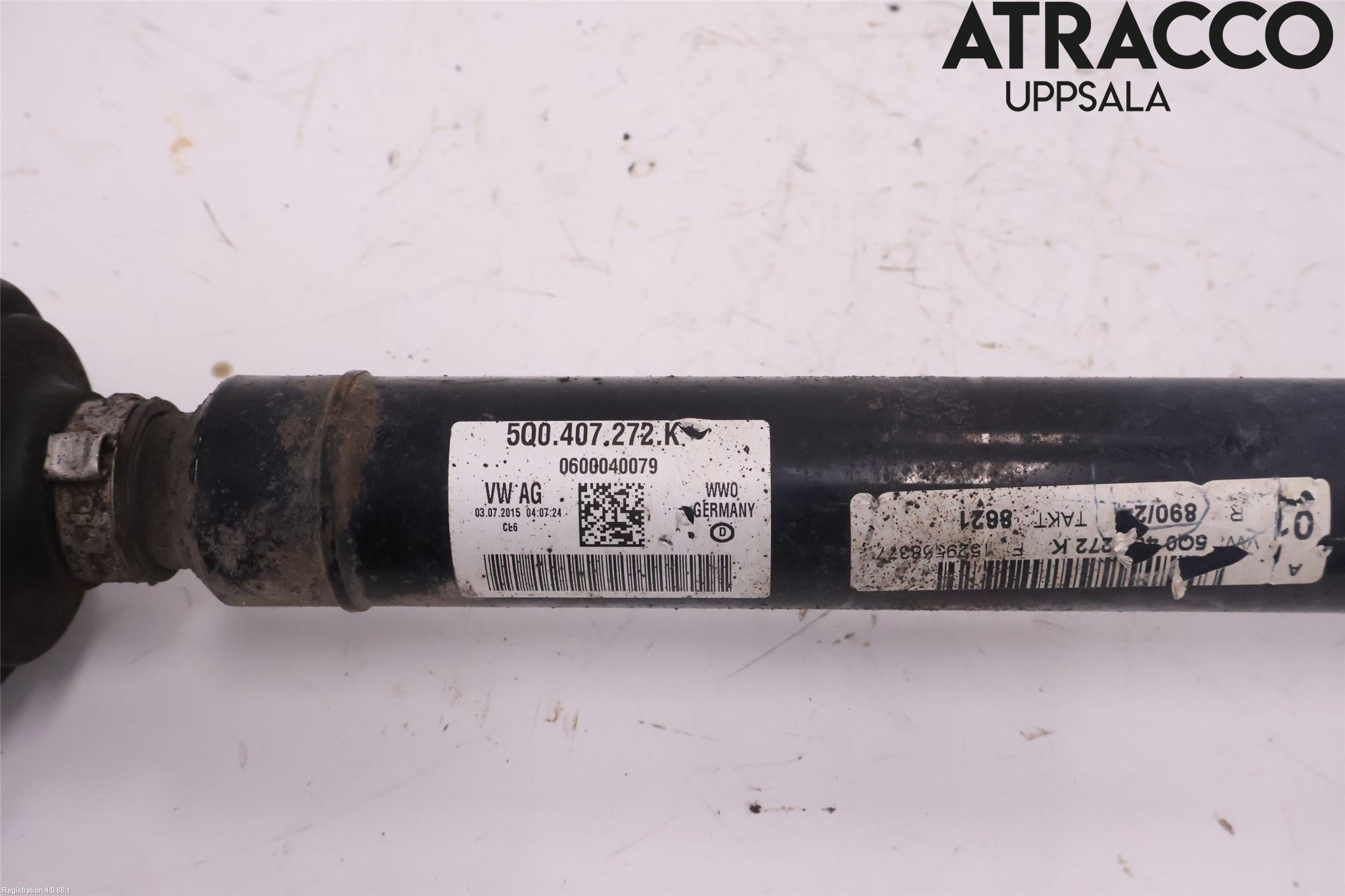 Volkswagen VW GOLF / E-GOLF VII 13-20 Drivaxel Fram Höger