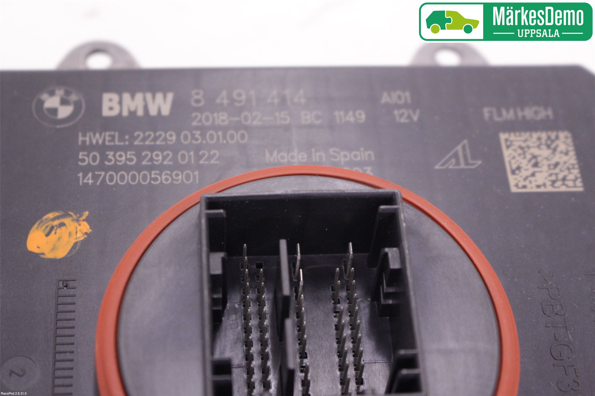 BMW 5 G30/G31/F90 17-23 Styrenhet Strålkastare