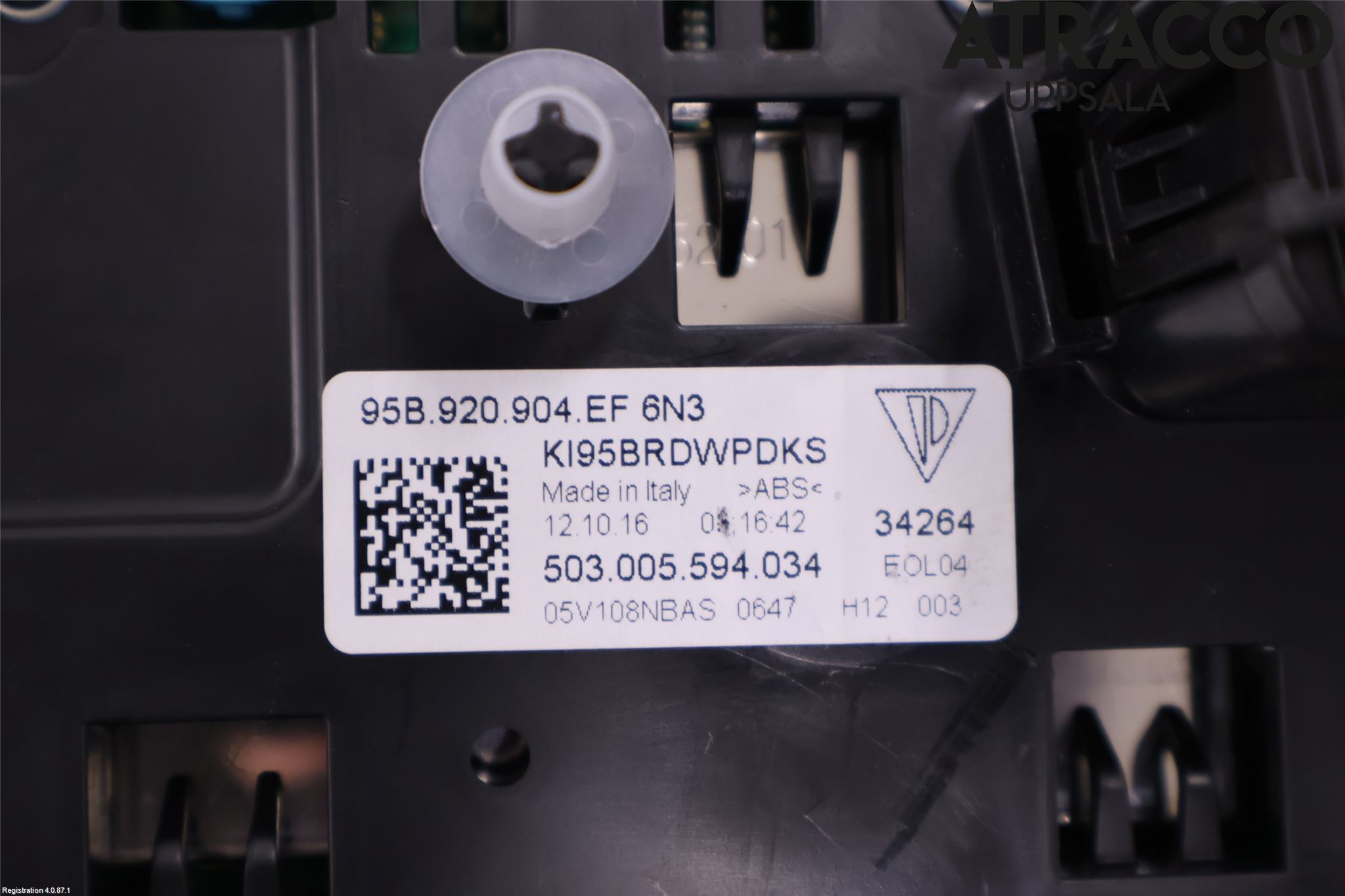 Porsche MACAN/EV 14- Instrument Komb