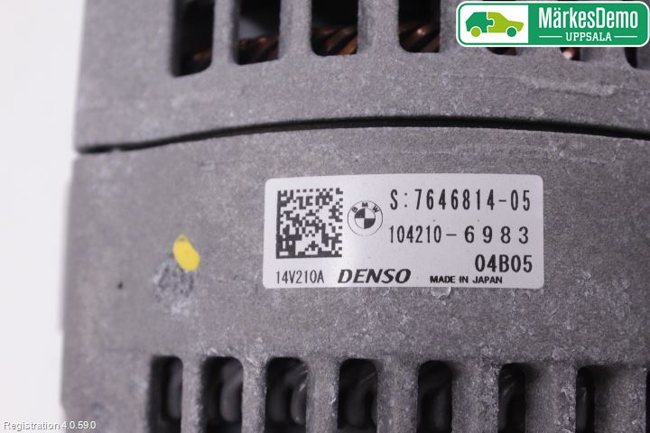 BMW 3 F30/F31/F80 12-19 Generator