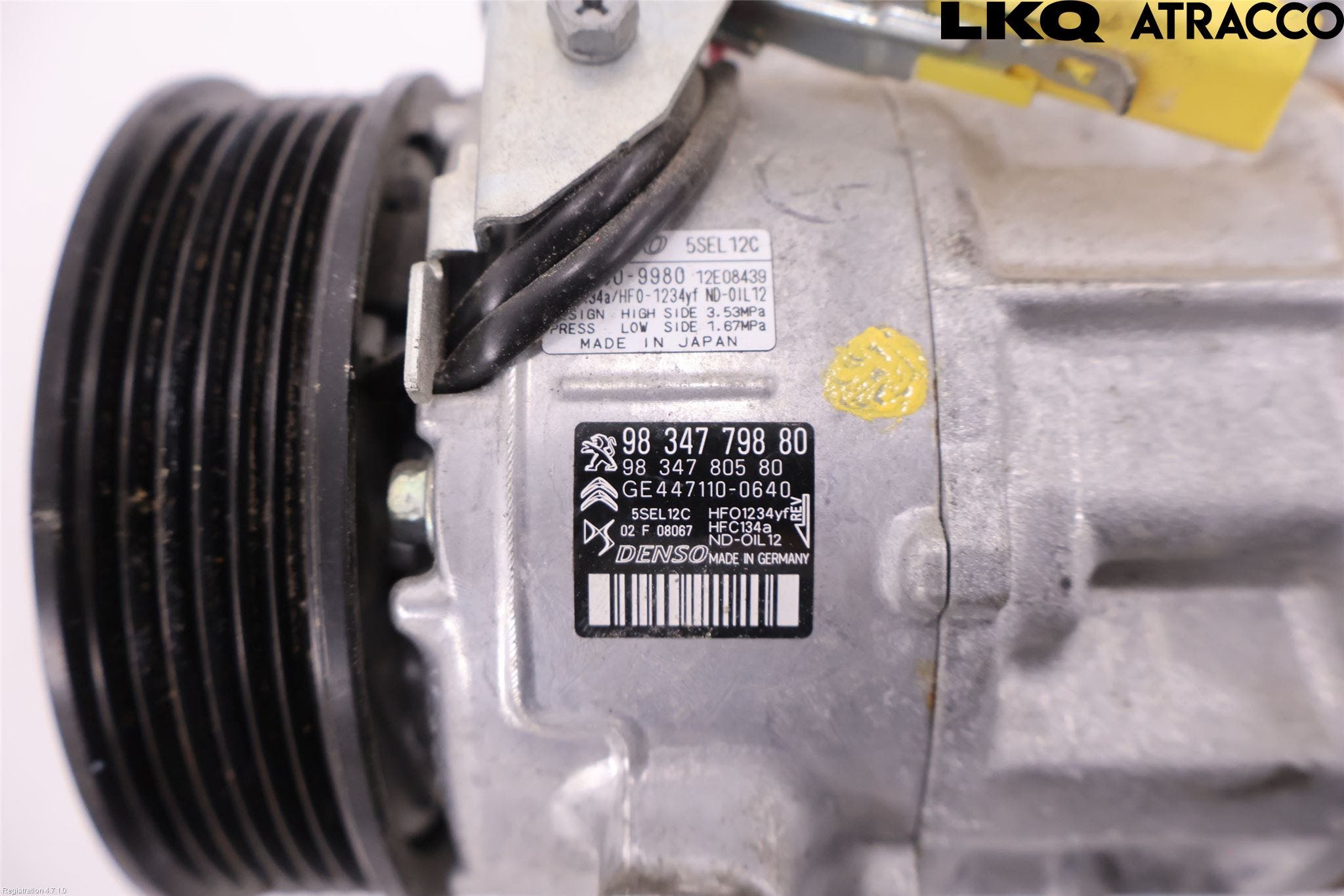 Peugeot 2008/E-2008 20- Ac Kompressor