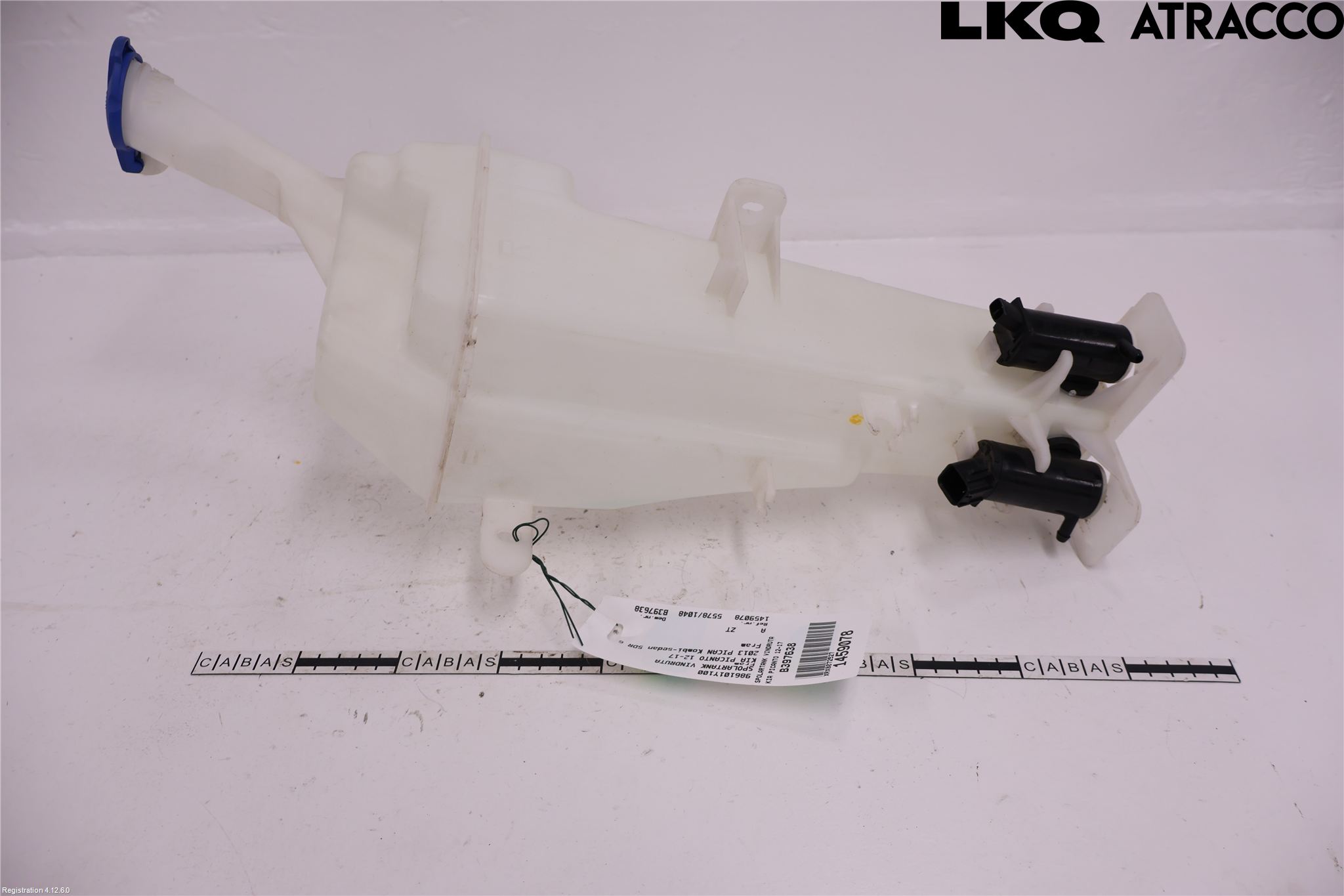 Kia PICANTO 12-17 Spolartank Vindruta