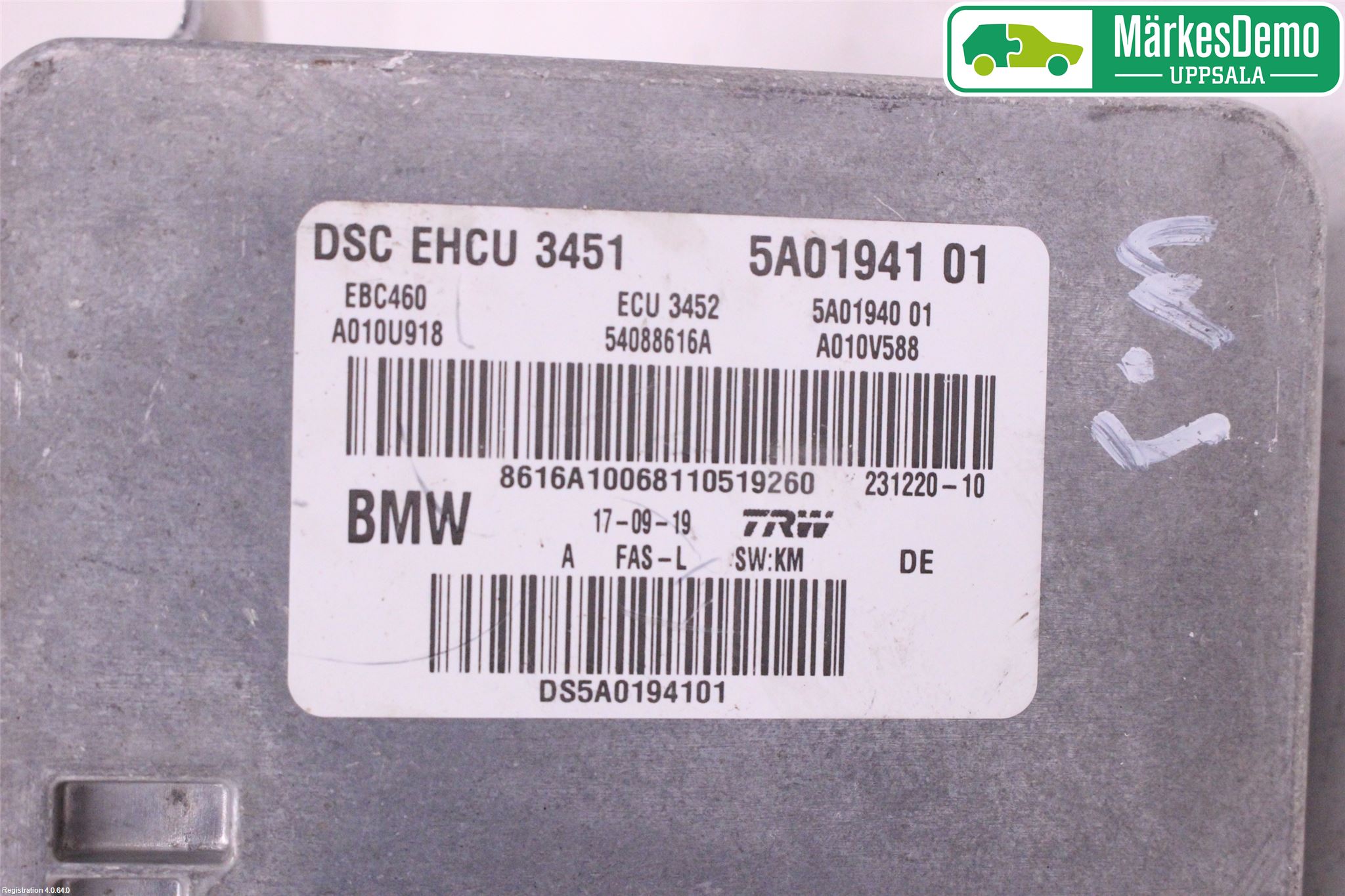 BMW 5 G30/G31/F90 17-23 Abs Hydraulaggregat