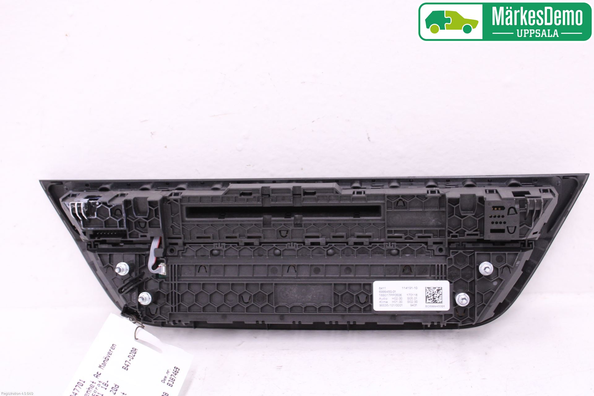 BMW X3 G01 18- Ac Styrenhet Ac Manöveren