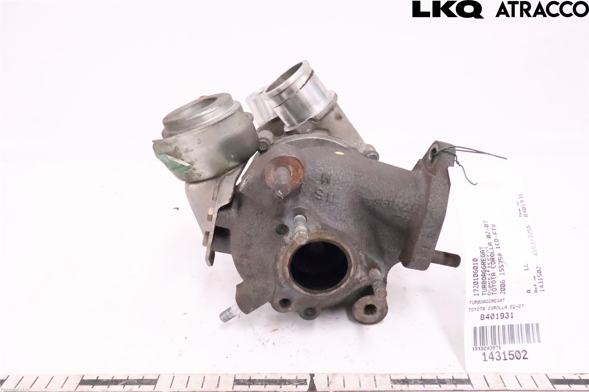 Toyota COROLLA 02-07 Turboaggregat