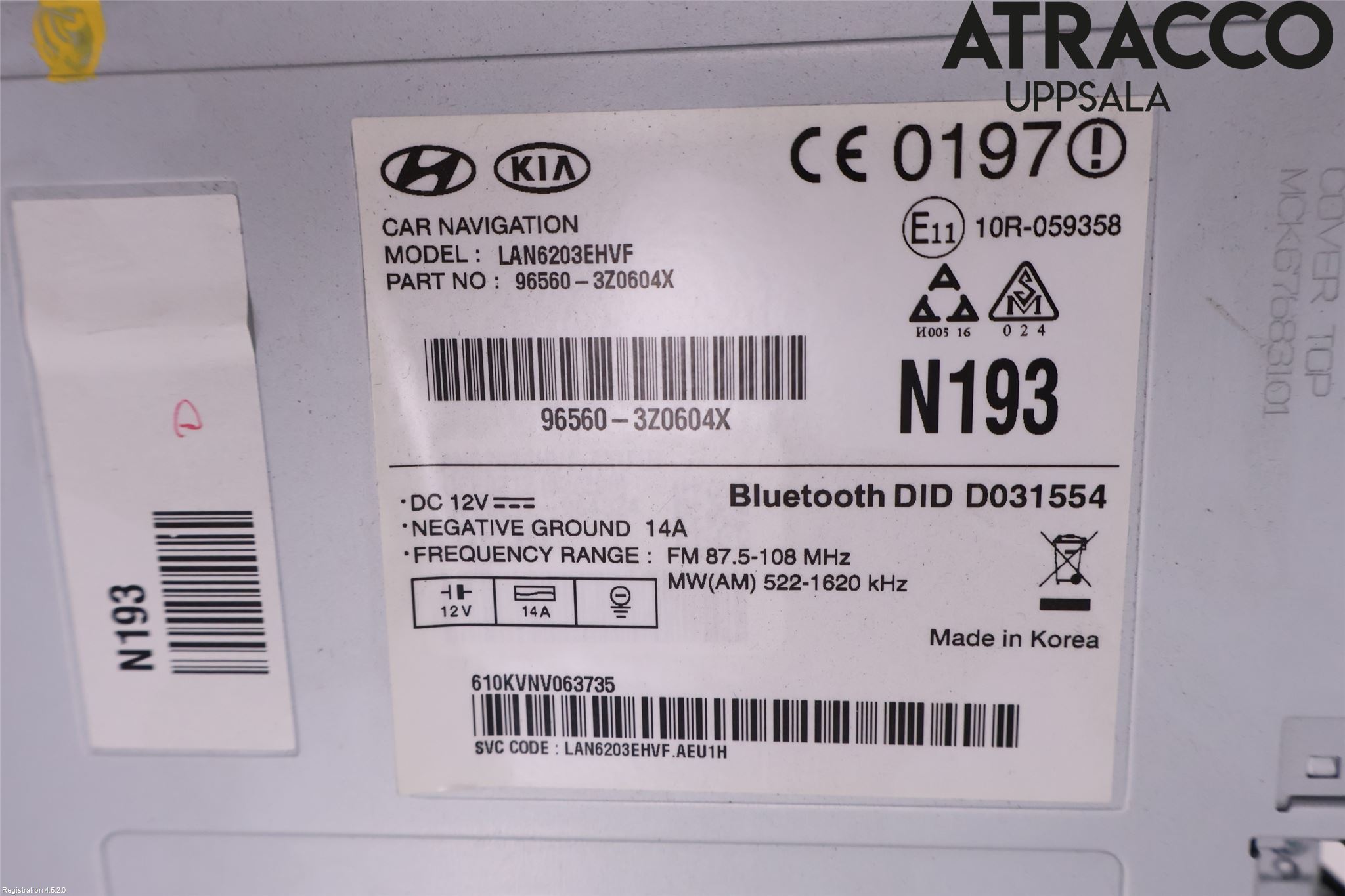 Hyundai i40 16-18 Gps Navigator
