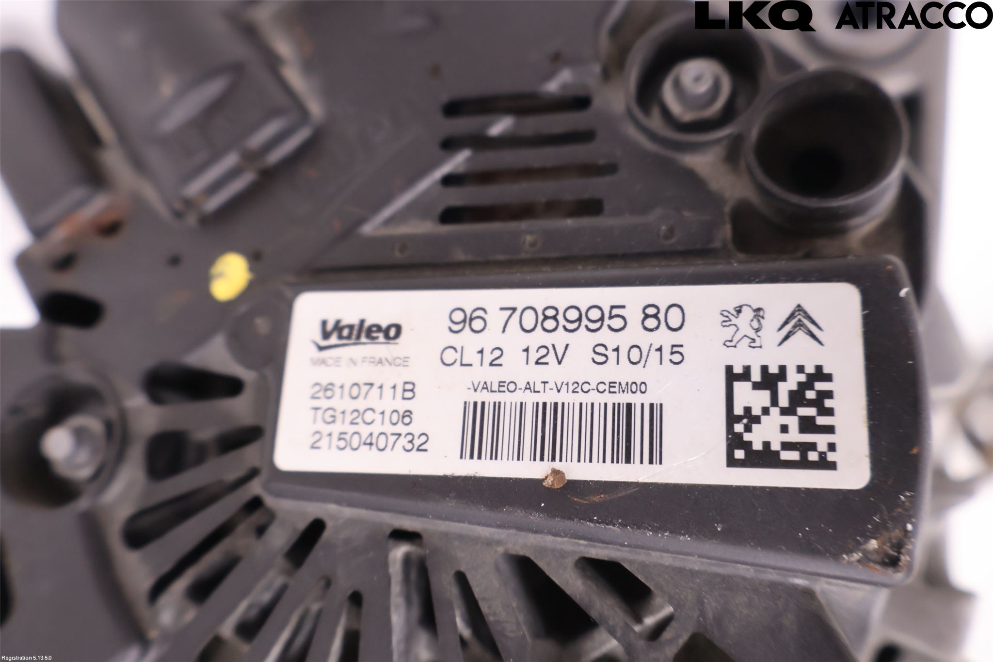 Peugeot 208 12-15 Generator
