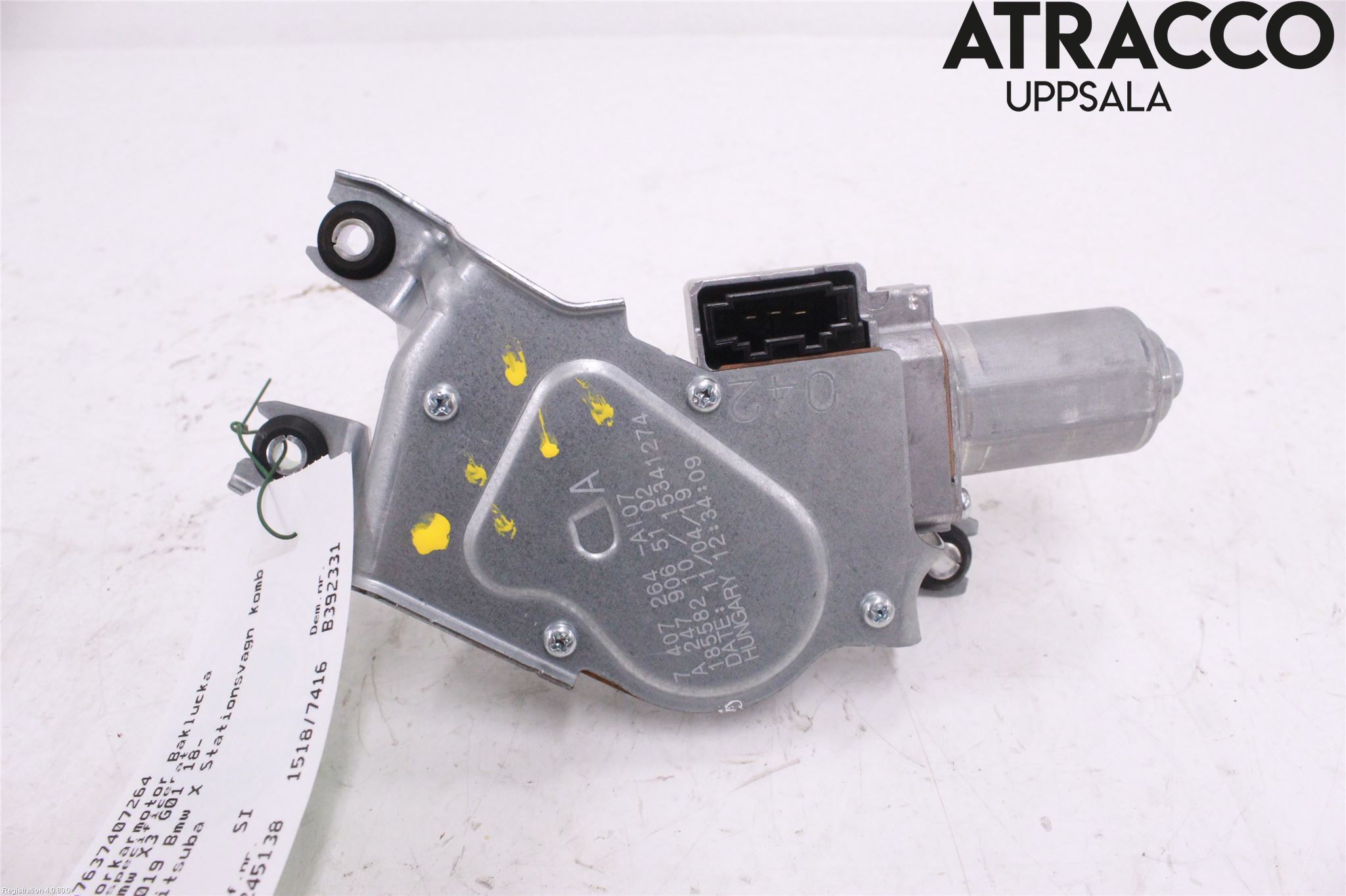 BMW X3 G01 18- Torkarmotor Baklucka