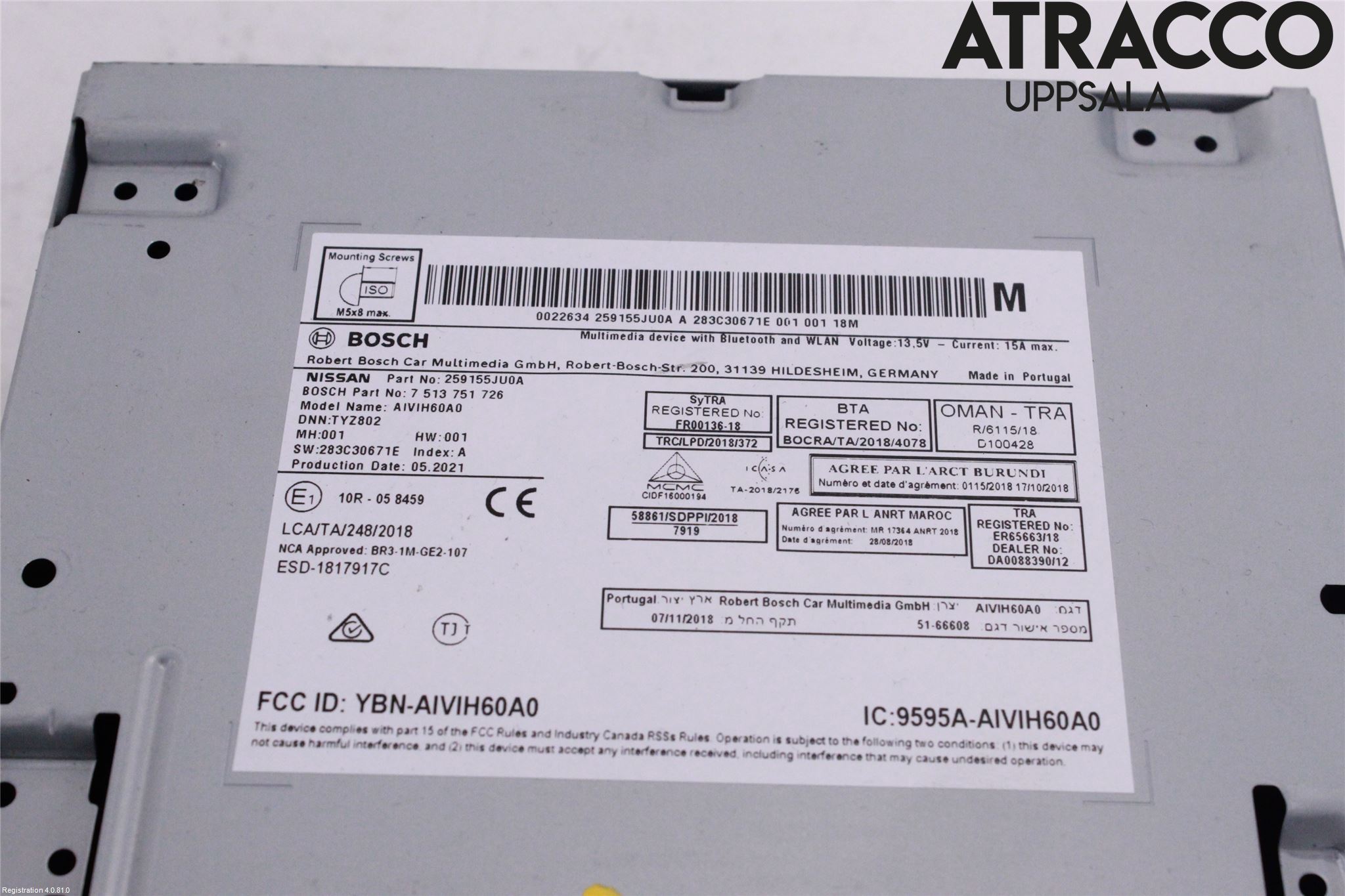 Nissan NAVARA, TREK-1 17-21 Gps Navigator