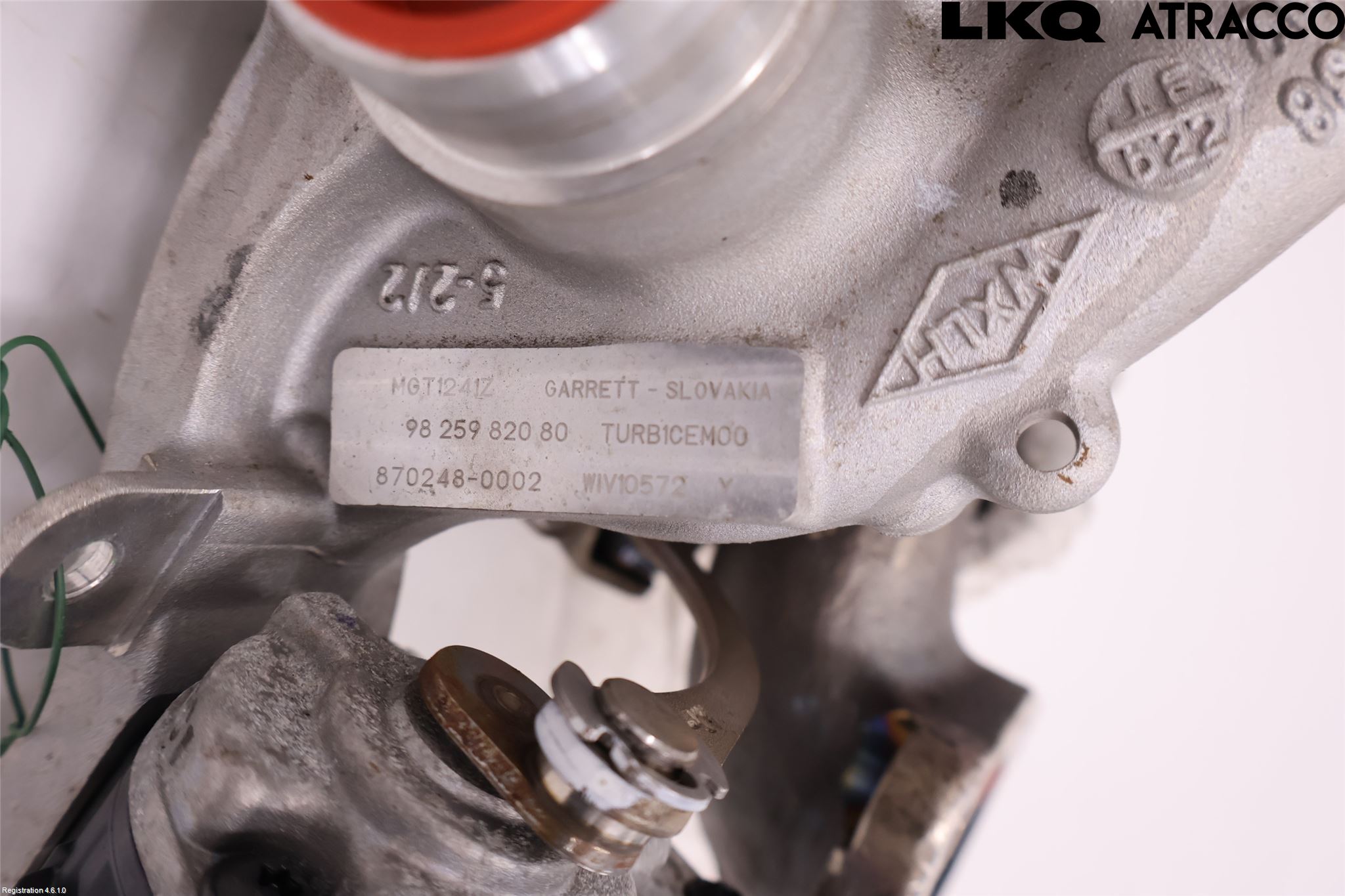 Opel CORSA F, CORSA-E 20- Turboaggregat