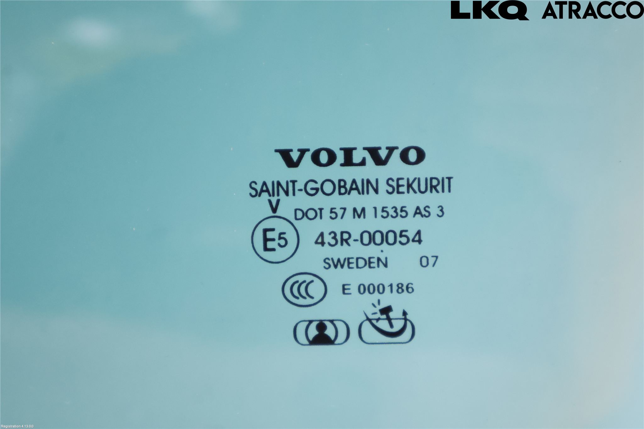 Volvo V70 05-08 Dörruta Bak Vänster
