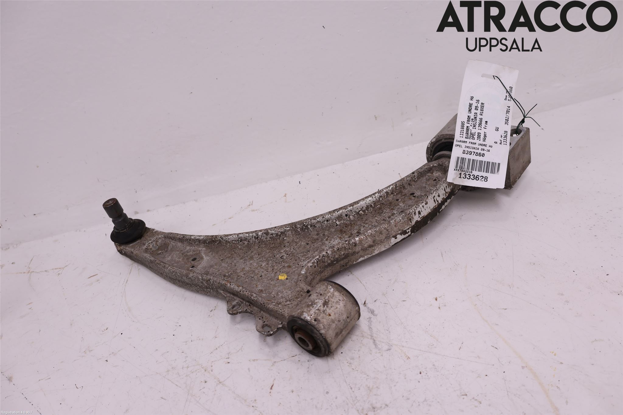 Opel INSIGNIA 09-16 Bärarm Fram Undre Hö