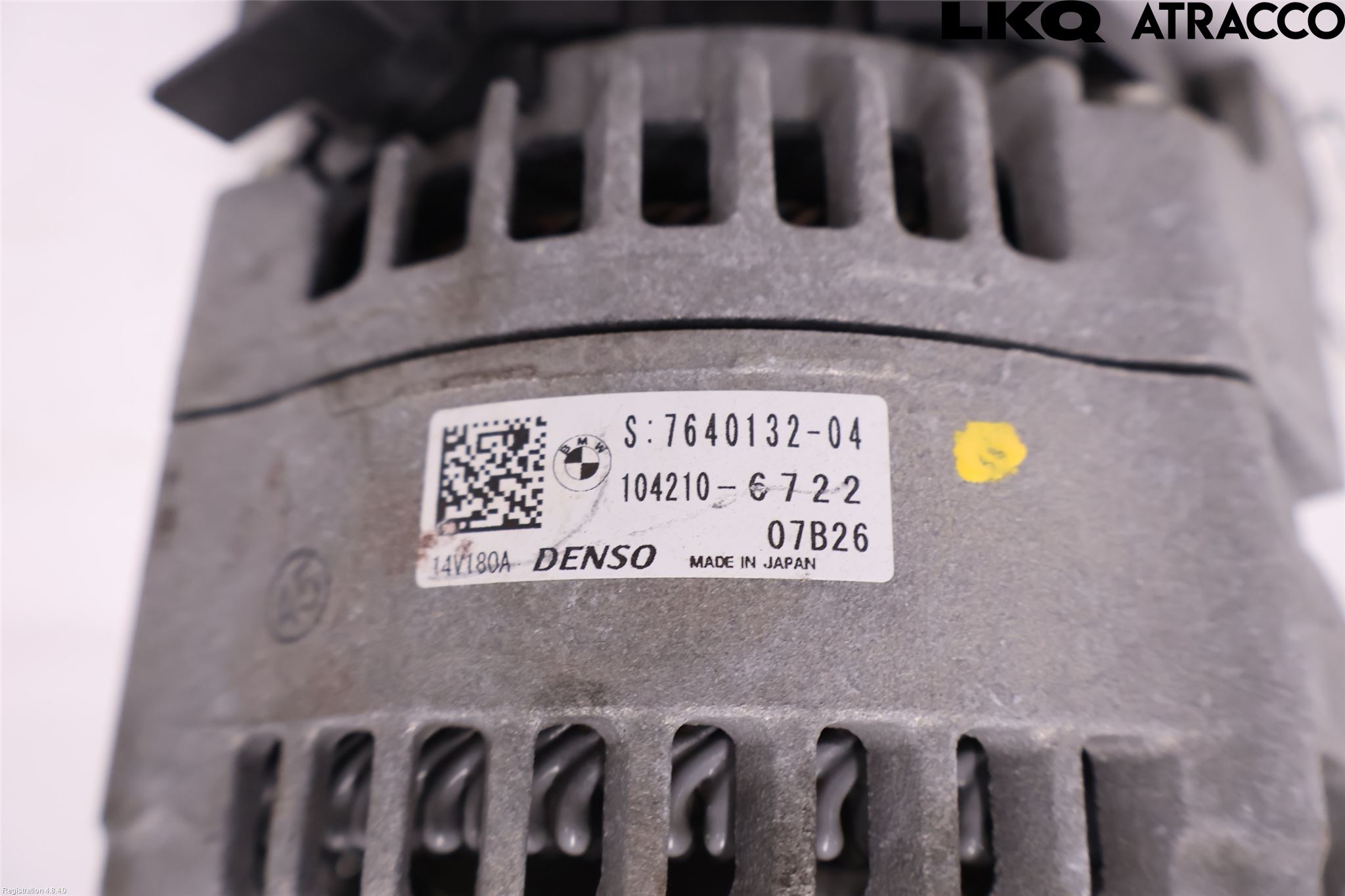 BMW 3 F30/F31/F80 12-19 Generator