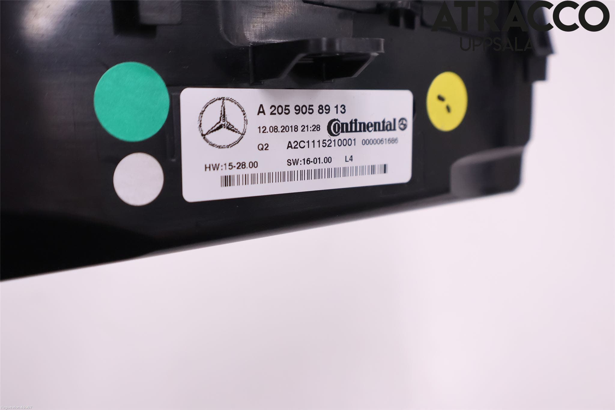 Mercedes-Benz MB C-KLASS (W205) 14-21 Ac Styrenhet Ac Manöveren