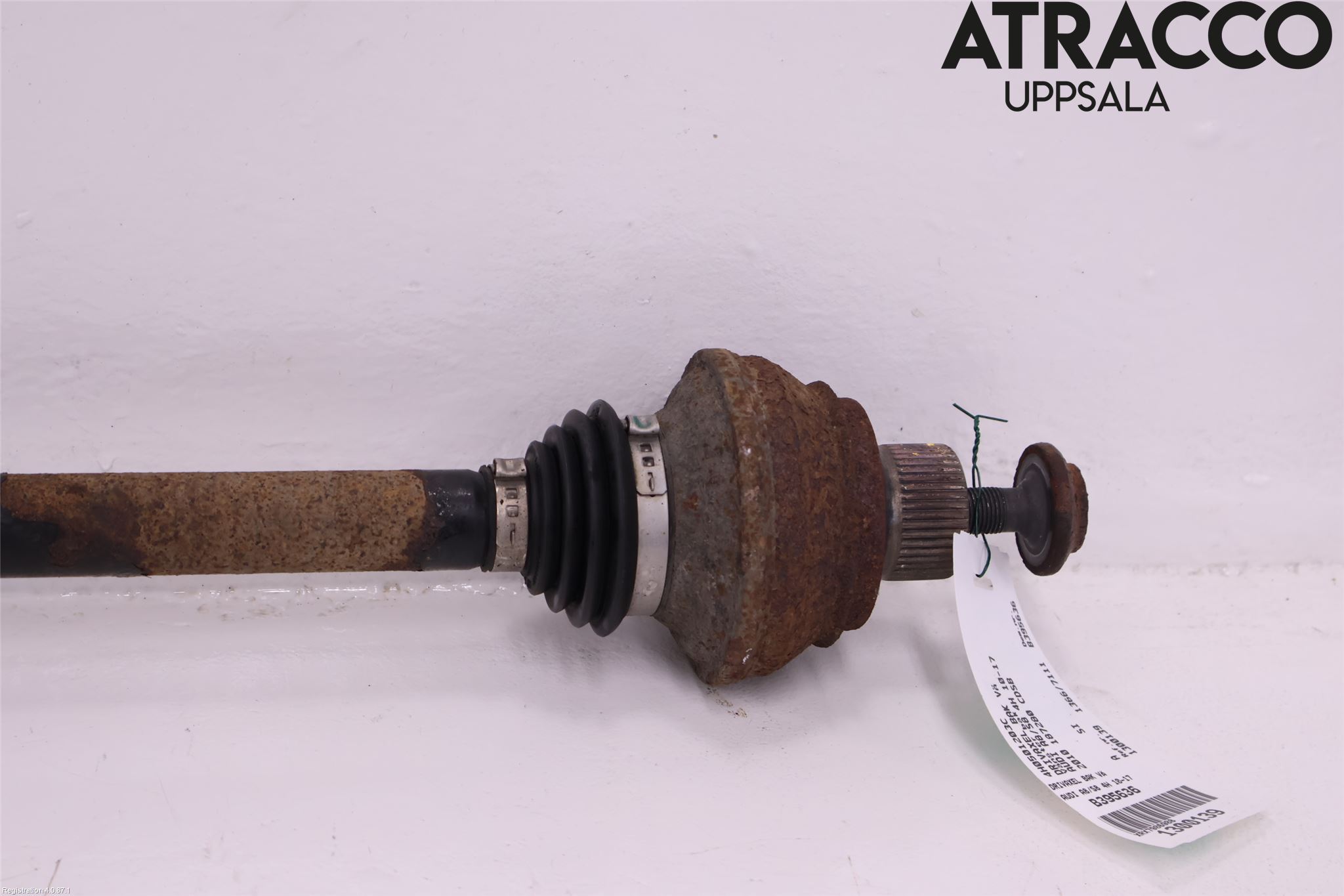Audi A8/S8 4H 10-17 Drivaxel Bak Vänster