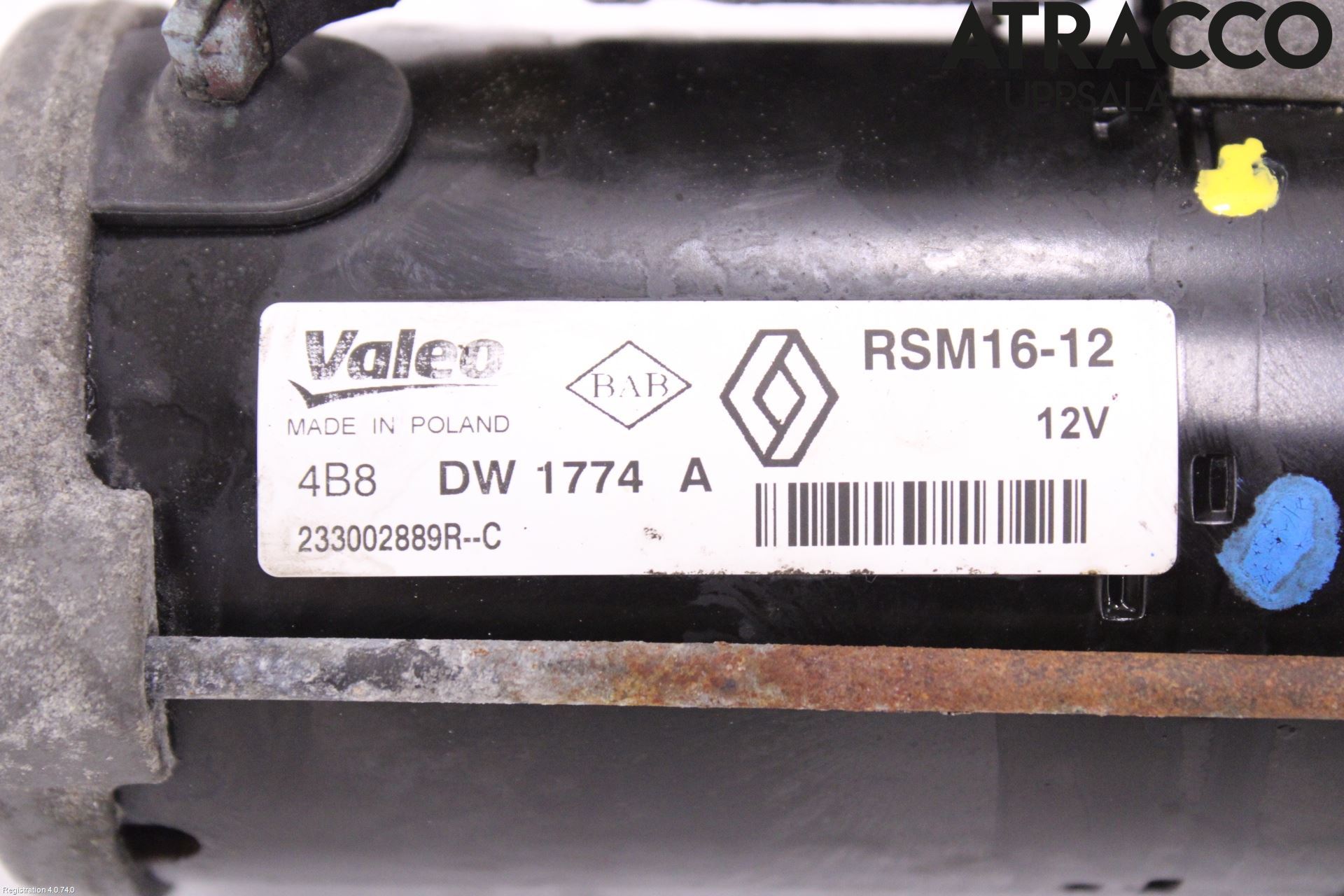 Opel VIVARO 15-19 Startmotor Diesel