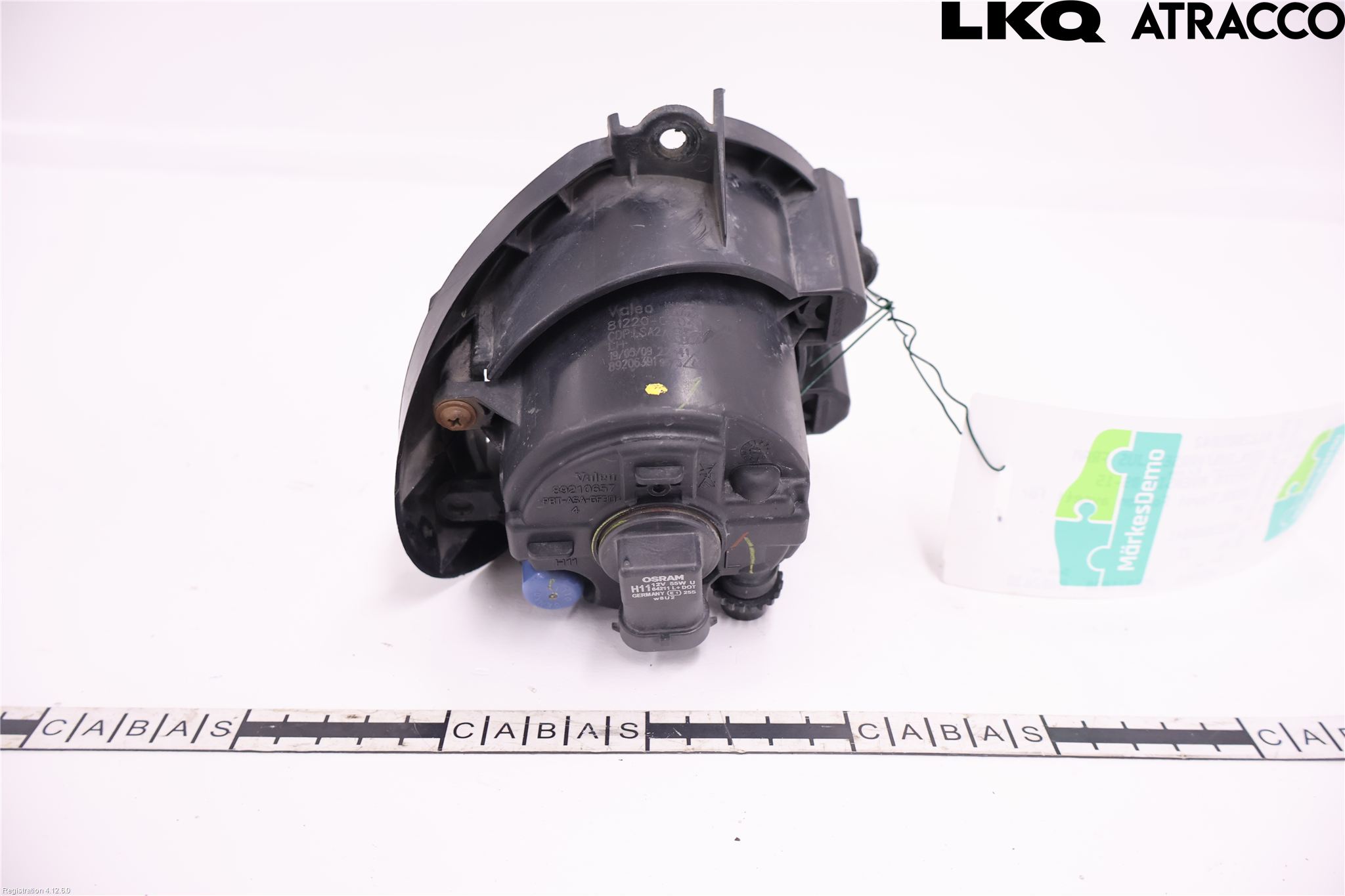 Toyota AVENSIS 09-15 Dimljus-Varselljus Fram