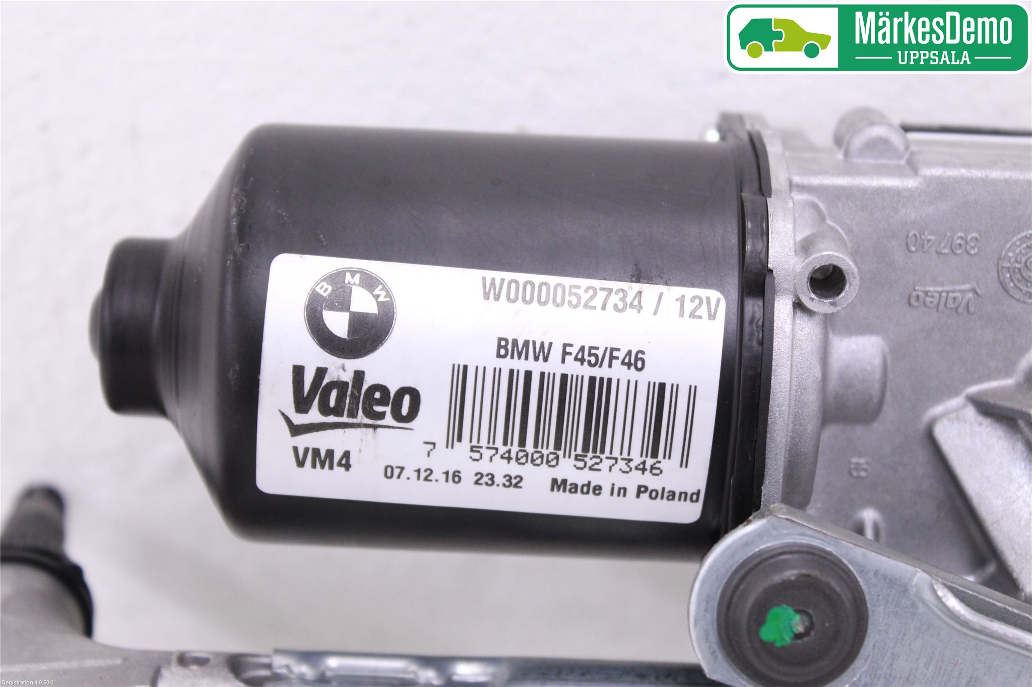 BMW 2 F45 Active Tourer 14-21 Torkarmotor Vindruta