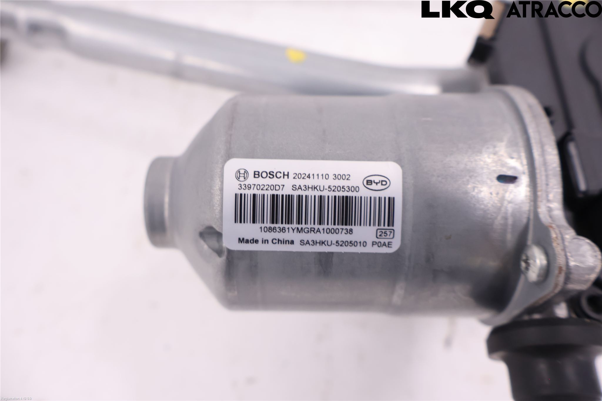 BYD SEAL U 24- Torkarmekanism Vindruta