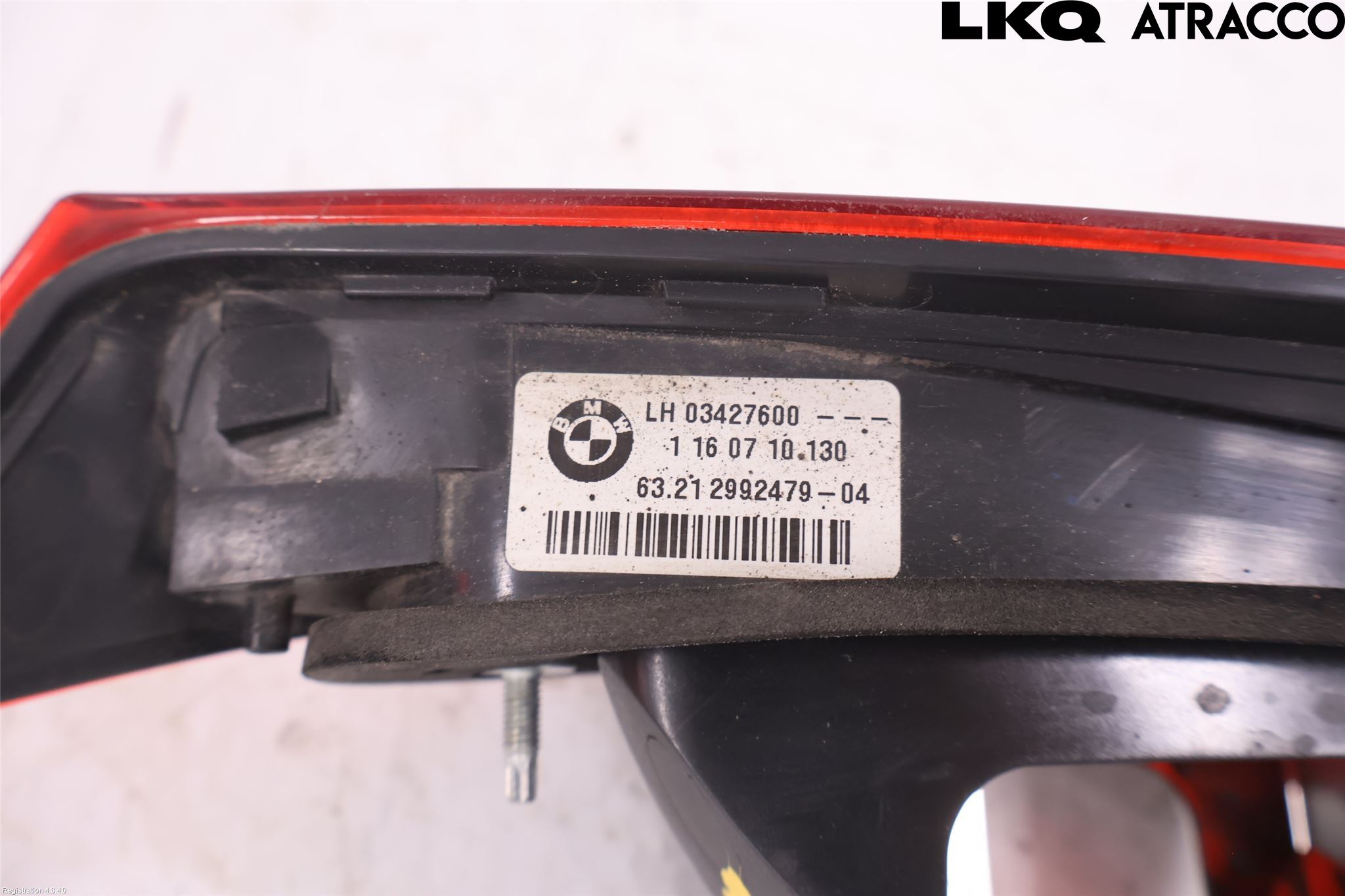 BMW X1 E84 10-15 Bakljus Lucka Vä