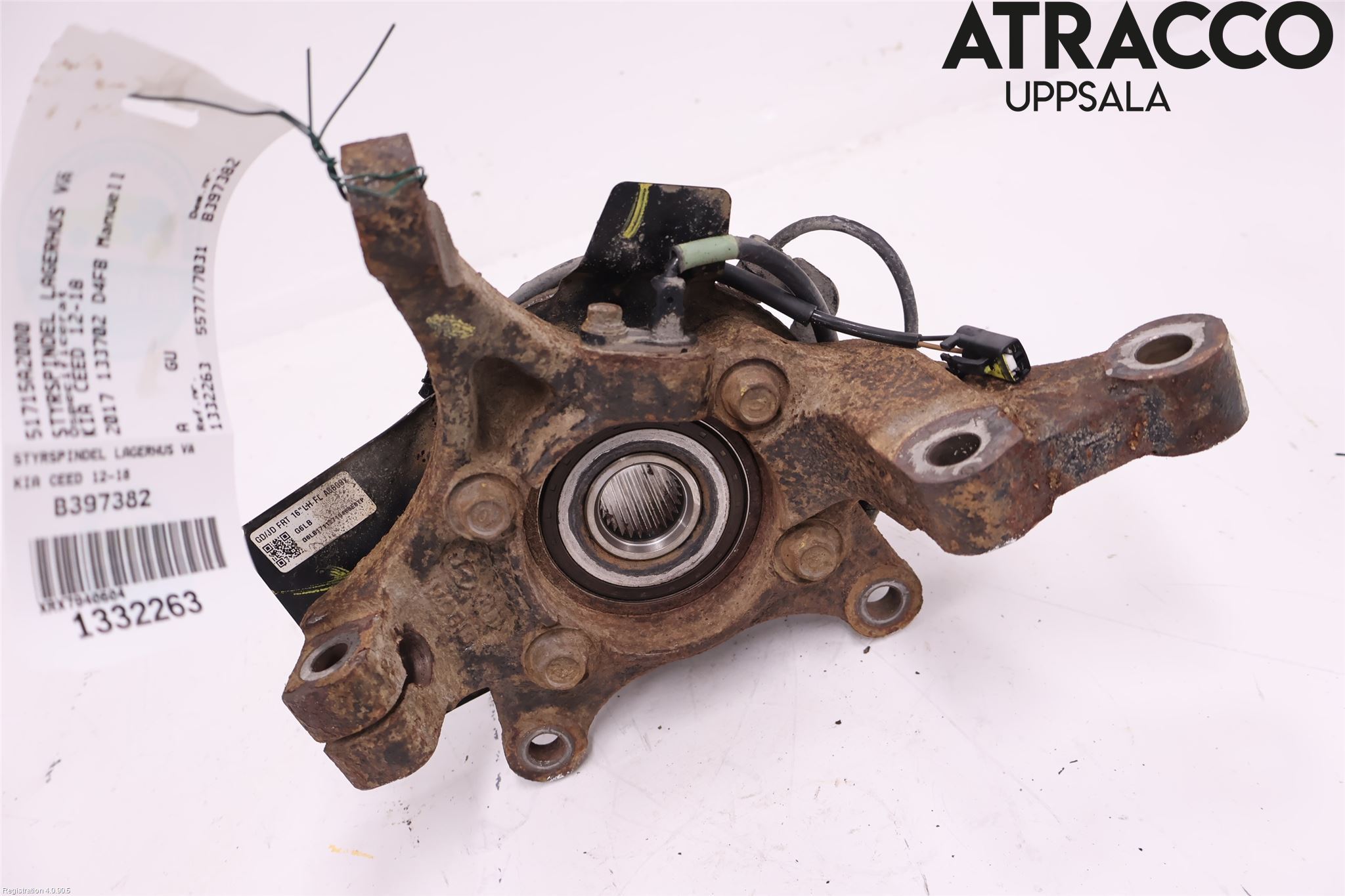 Kia CEED 12-18 Styrspindel Lagerhus Vä