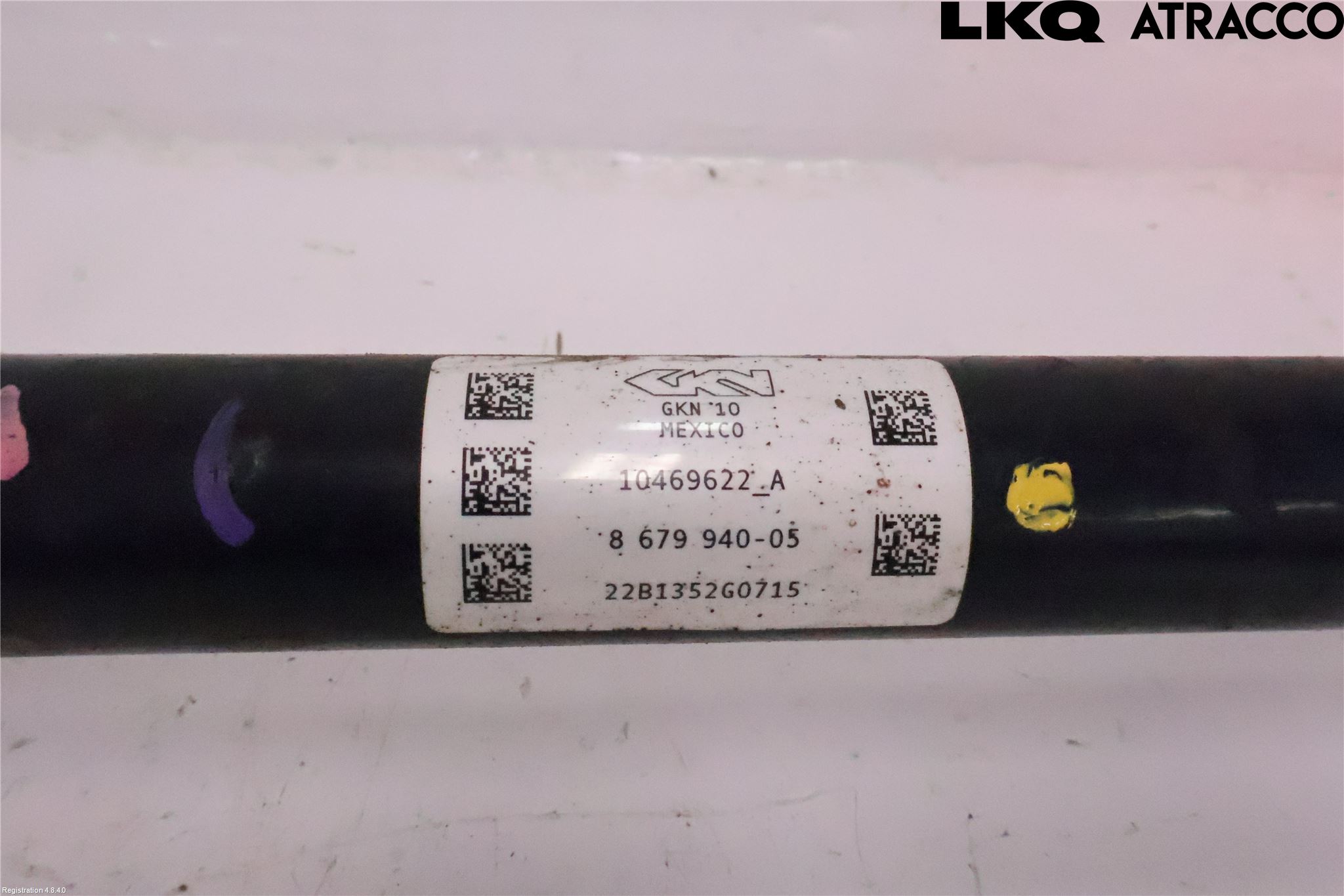 BMW X3 G01 18- Drivaxel Bak Höger