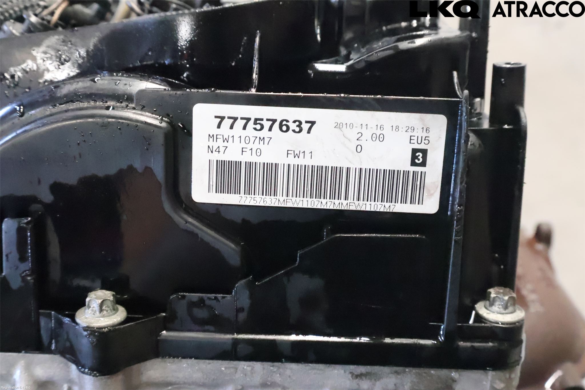 BMW 5 F10/F11/F18 09-17 Motor Diesel