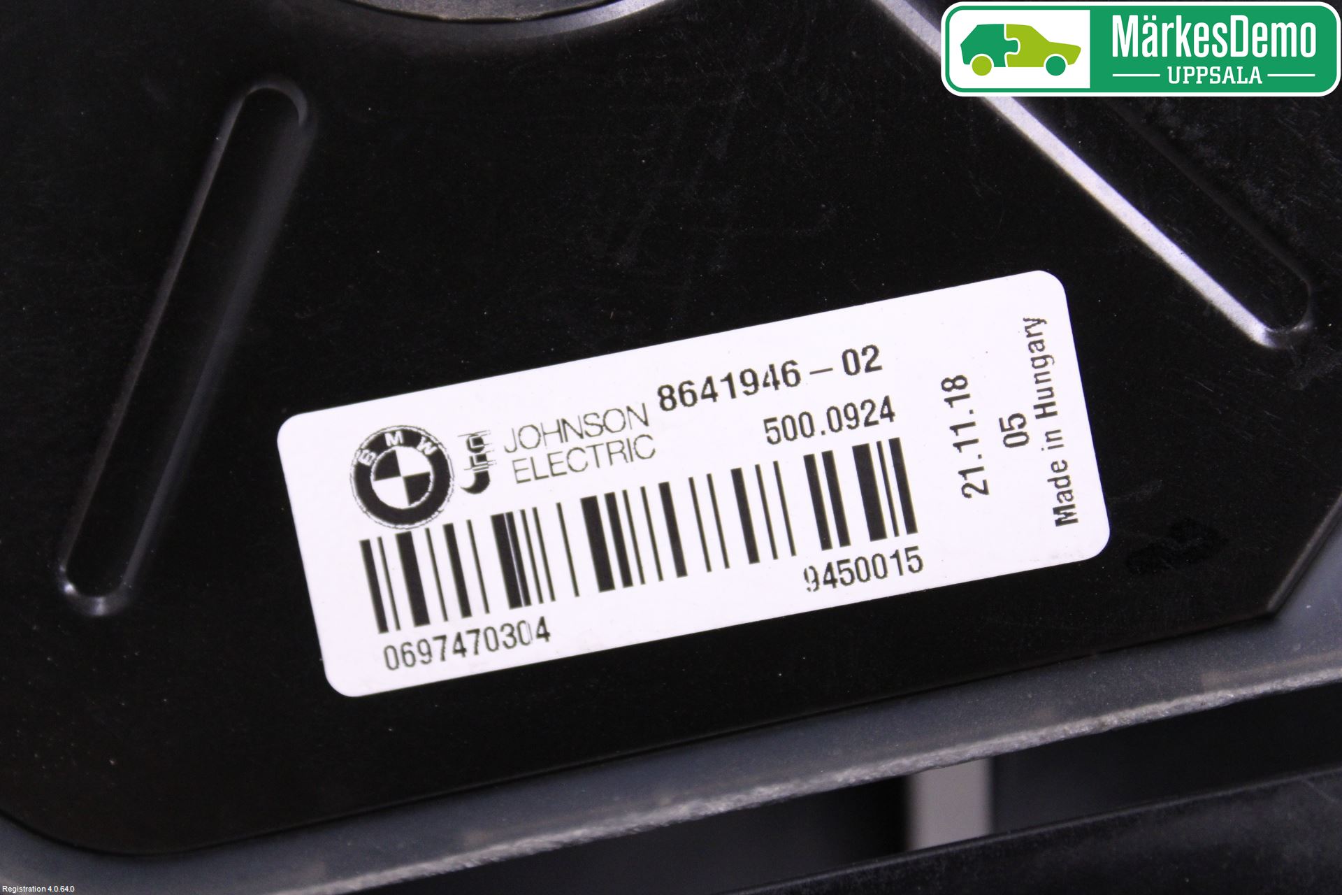 BMW 1 F20/F21 11-19 Kylfläkt El