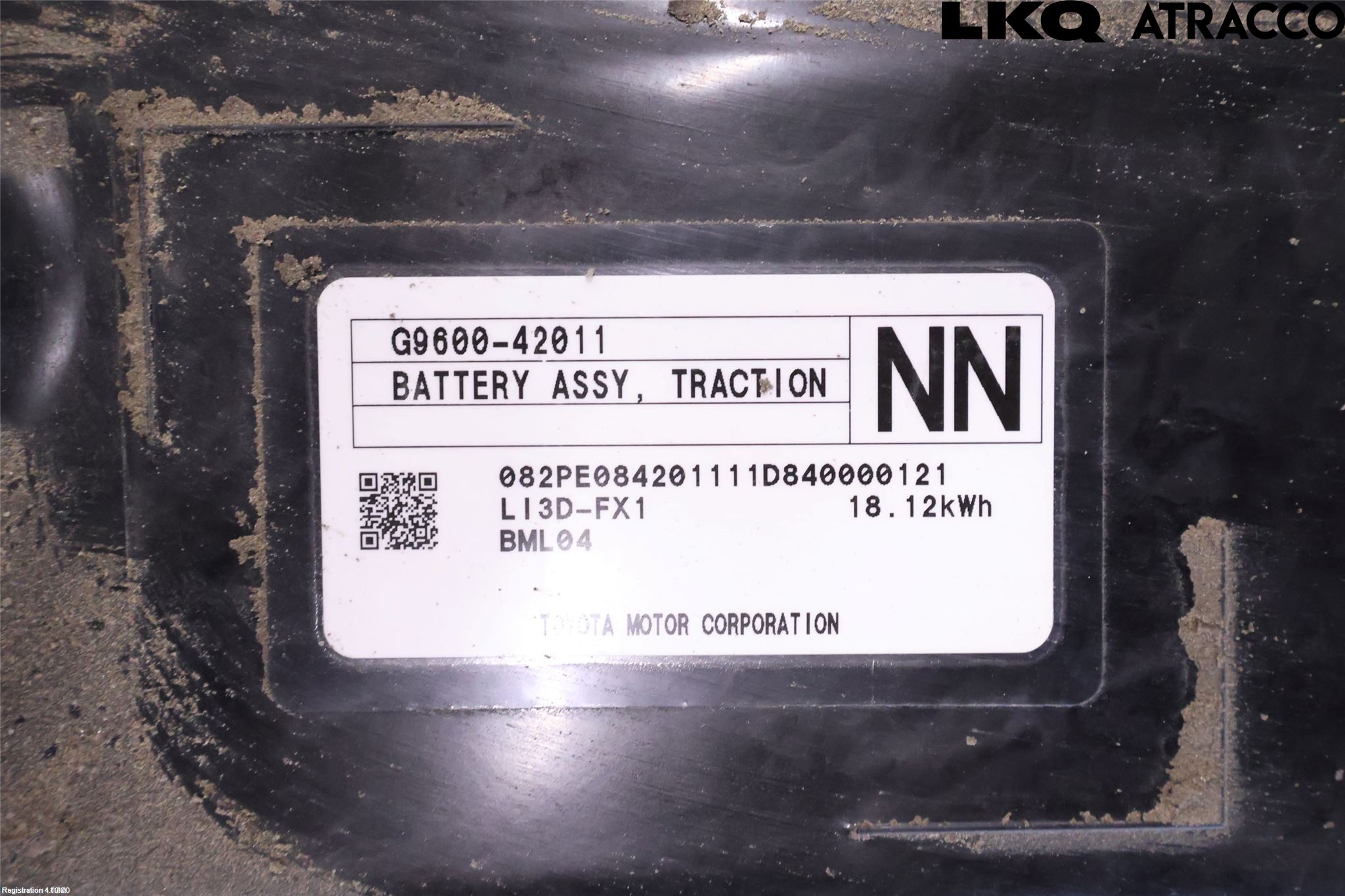 Toyota RAV4 19- Batteri Högspänning