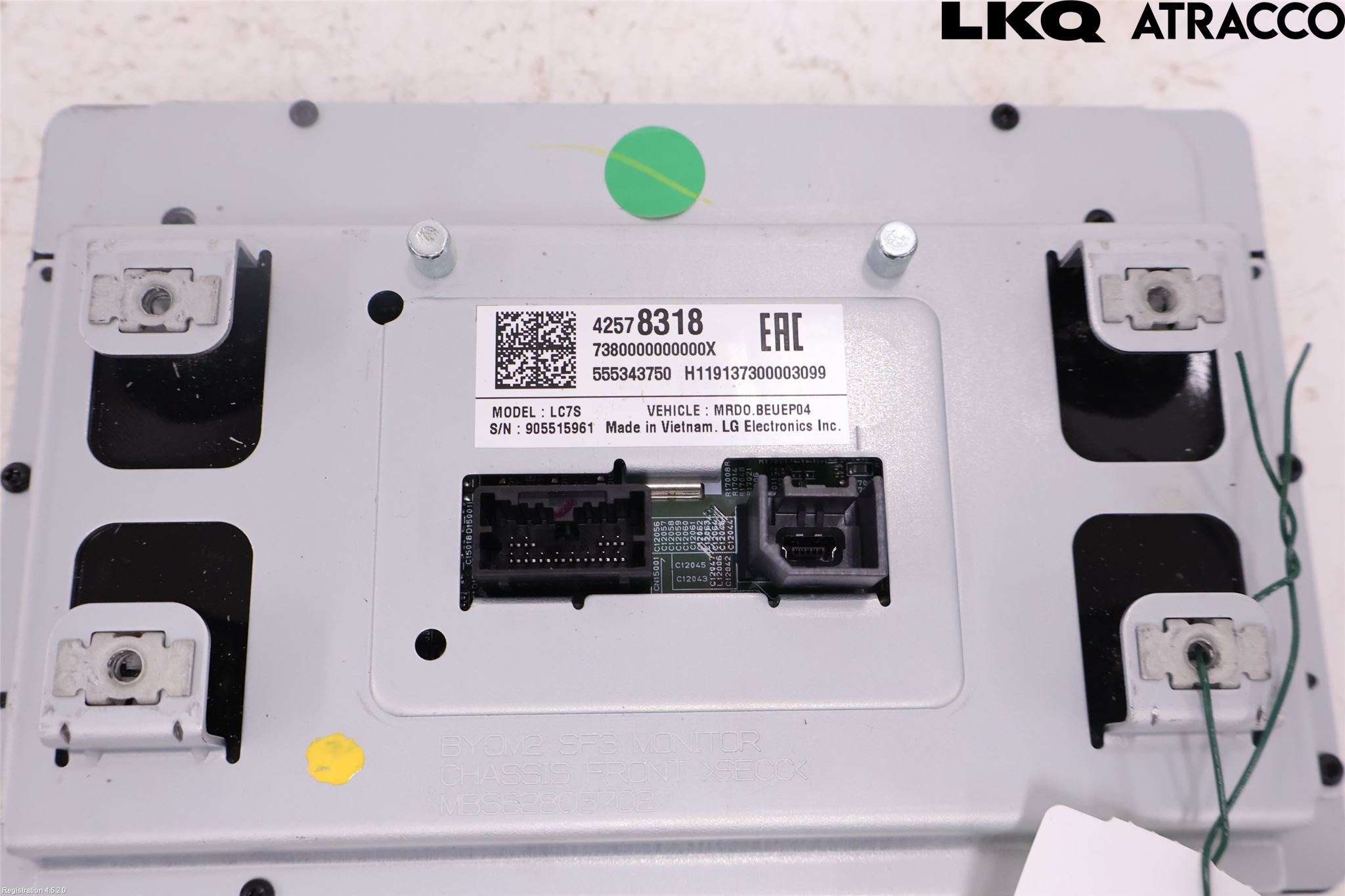 Opel ASTRA K 16-22 Bildskärm