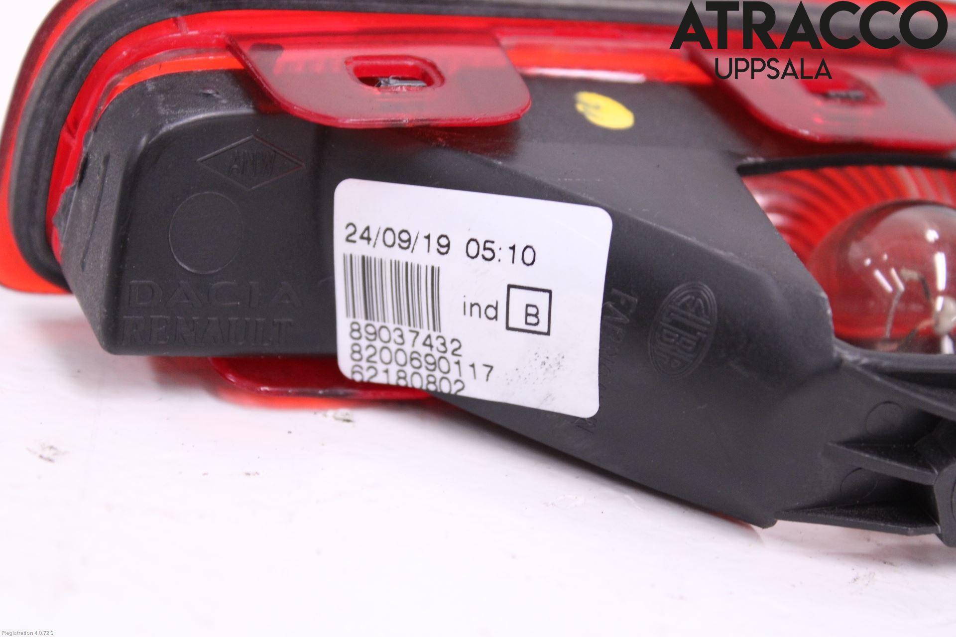 Dacia DOKKER 13- Bromsljus Bakruta